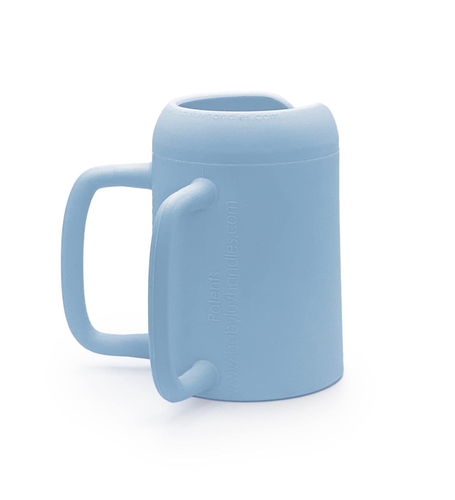 Baby Luvhandles Bottle Holder - Baby Shower Gift for Self Feeding - Blue - Buy Online on SooperMarket.com