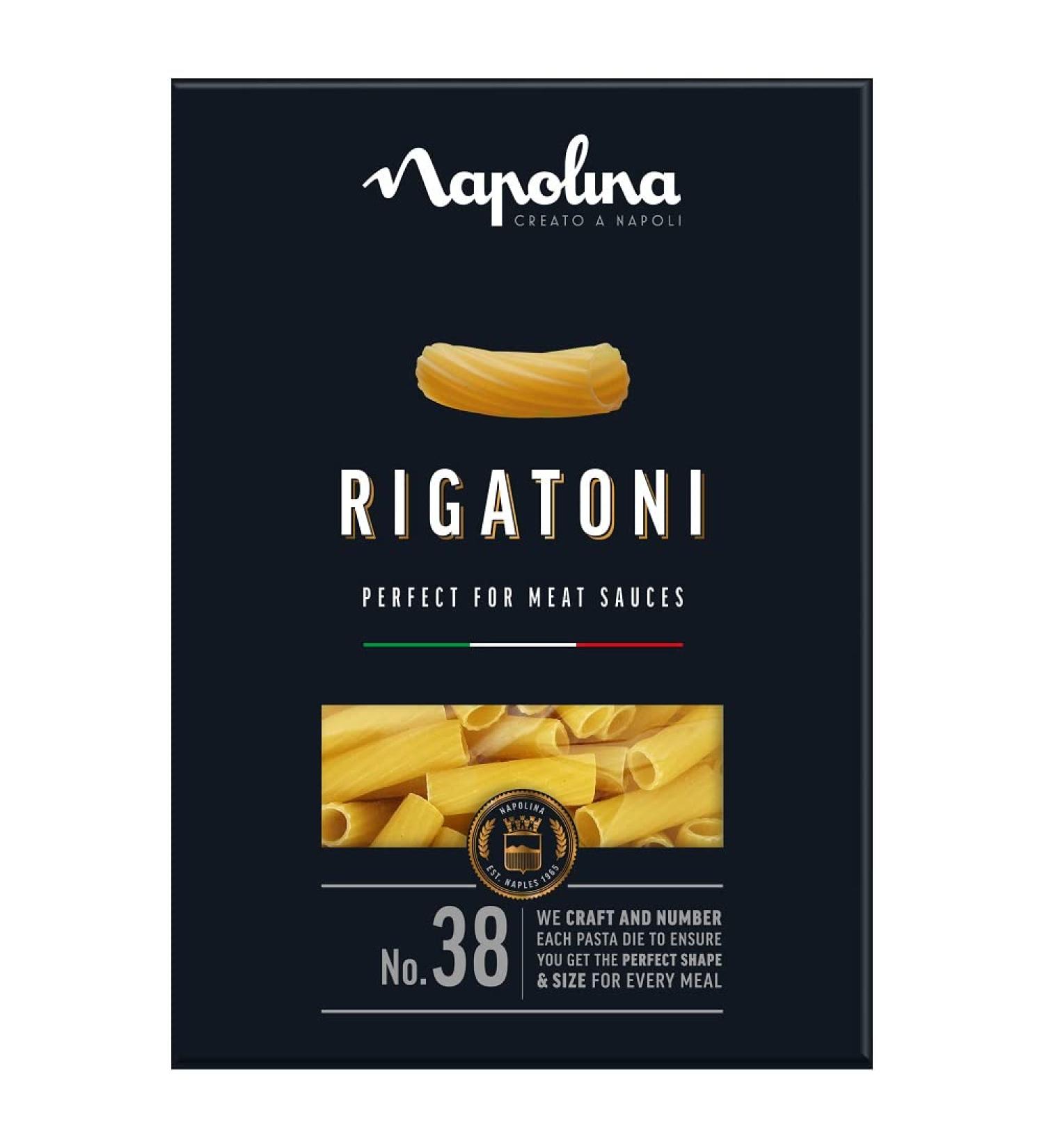 Napolina Rigatoni Pasta 500g Single