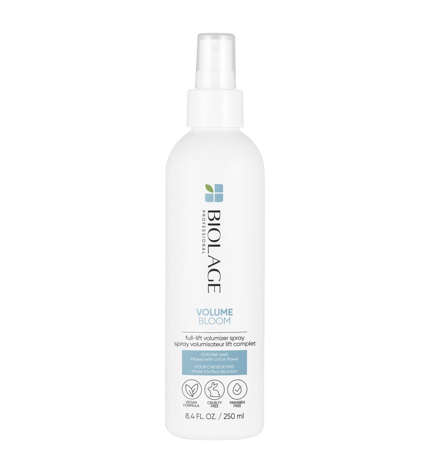 Biolage Volume Bloom Full-Lift Volumizer Spray | Leave-In Plumps Hair With Long-Lasting Paraben-Free For Fine Vegan Cruelty Free Professional 8.4 Fl. Oz - Buy Online on SooperMarket.com