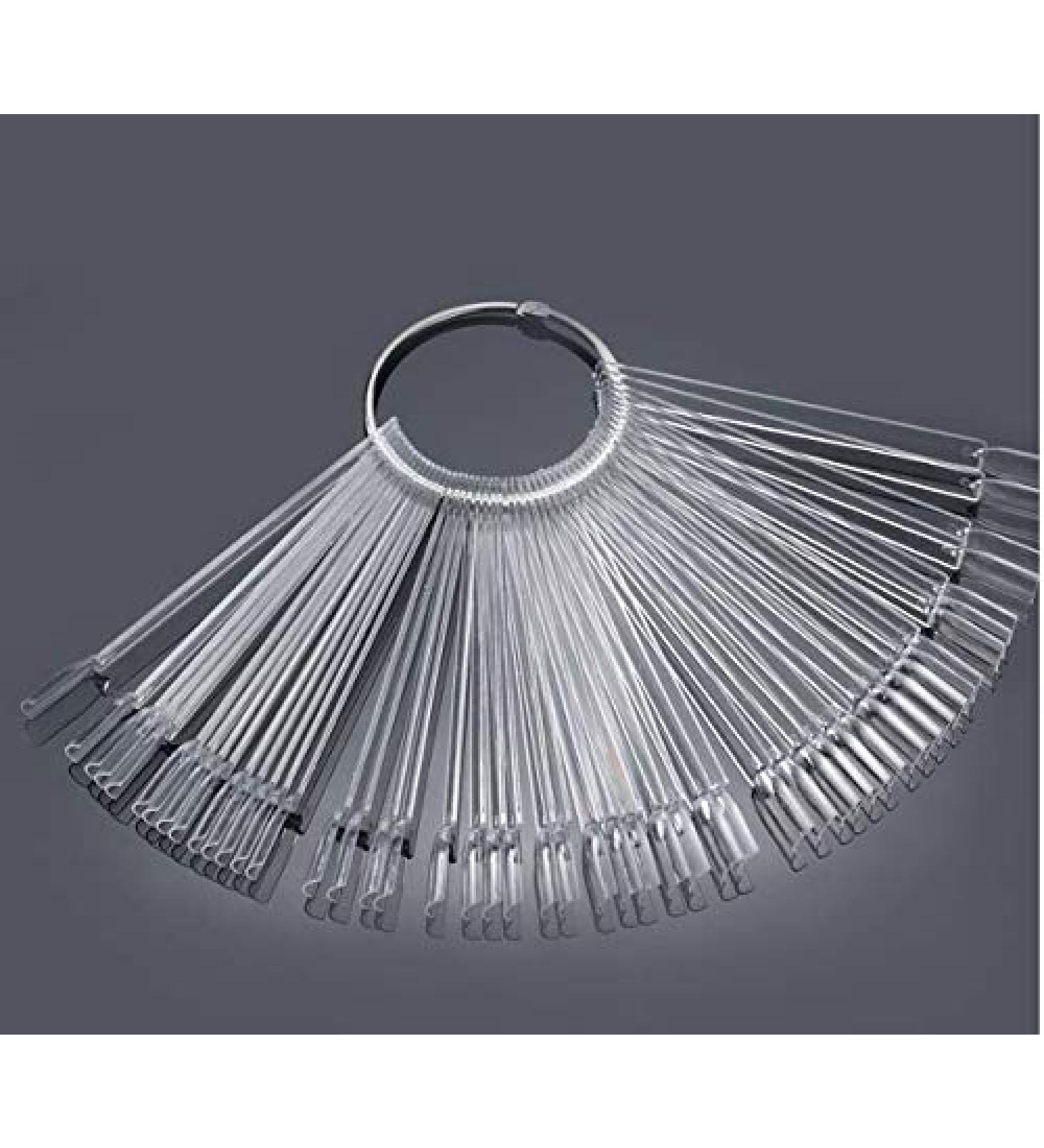 50 Sticks for Artificial Nail Polish Capsules - Practical Nail Art Fan (1 Pack) | Premium Quality & Easy Application - Buy Online on SooperMarket.com