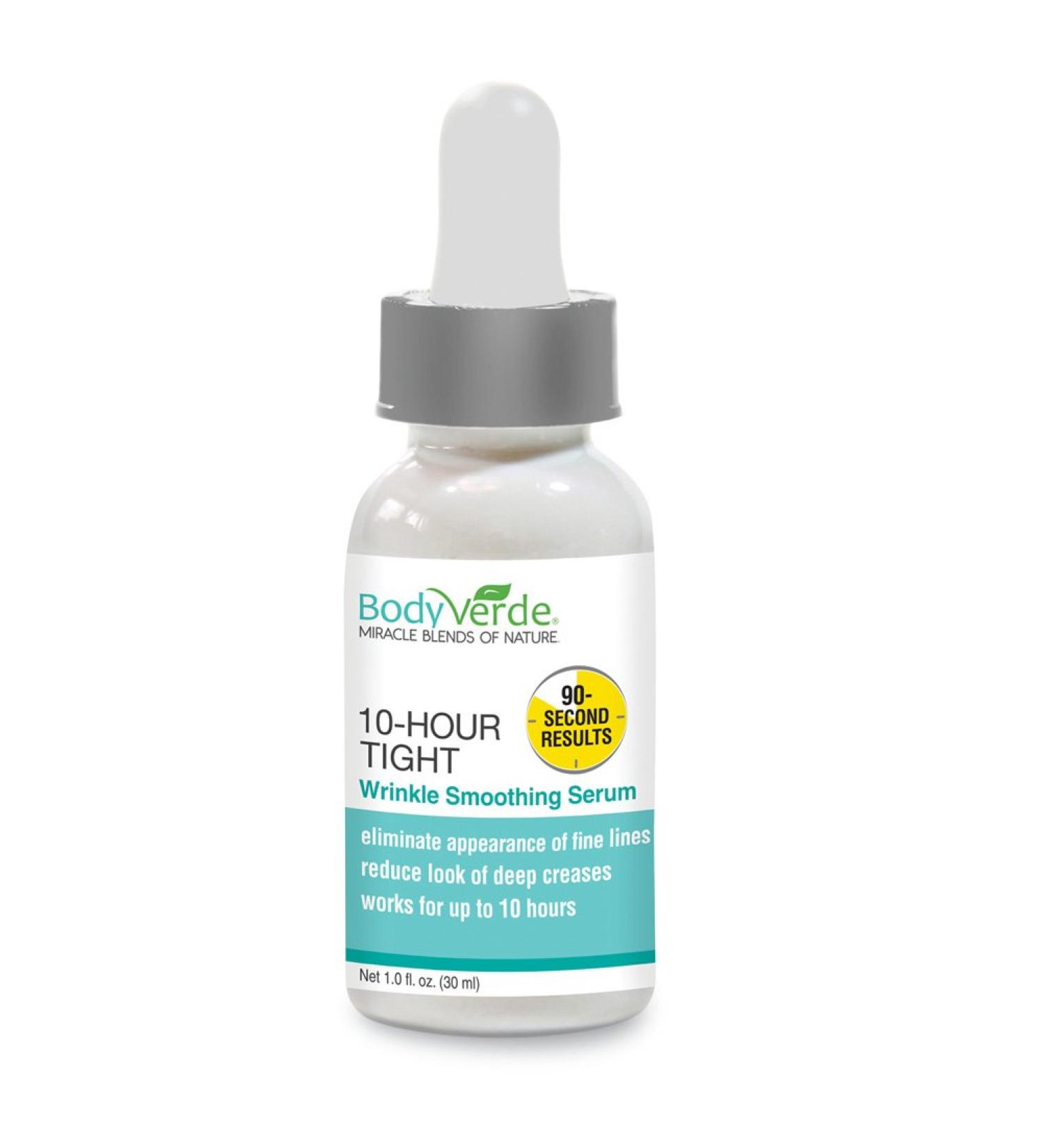 Ten Hour Tight Wrinkle Smoothing Serum - Erase Fine Lines & Wrinkles | Collections Etc | 1 oz - International Shipping Available - Buy Online on SooperMarket.com