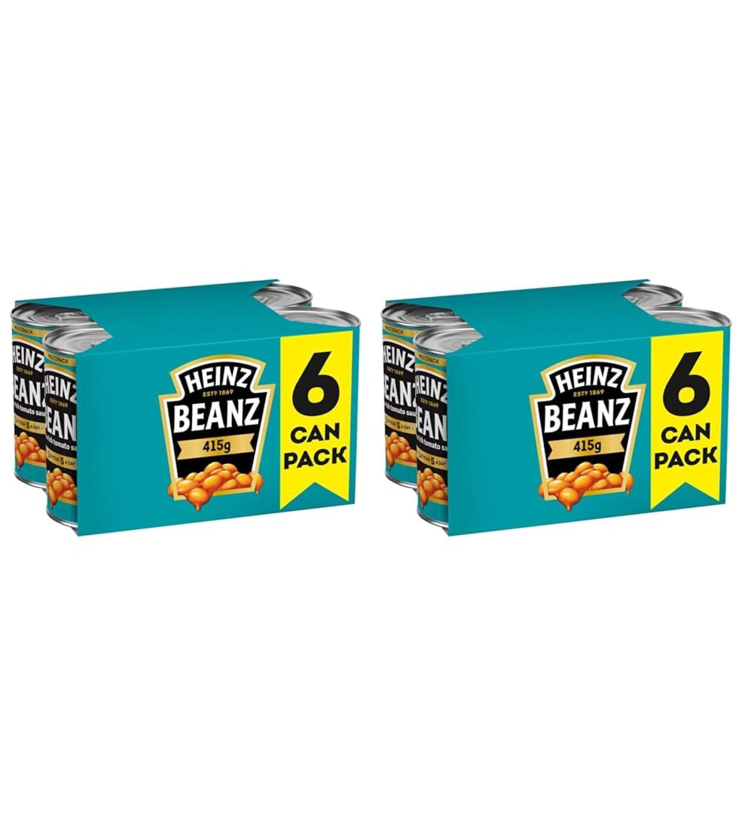 Heinz Baked Beanz 415 g (Pack of 12) - Buy Online on SooperMarket.com