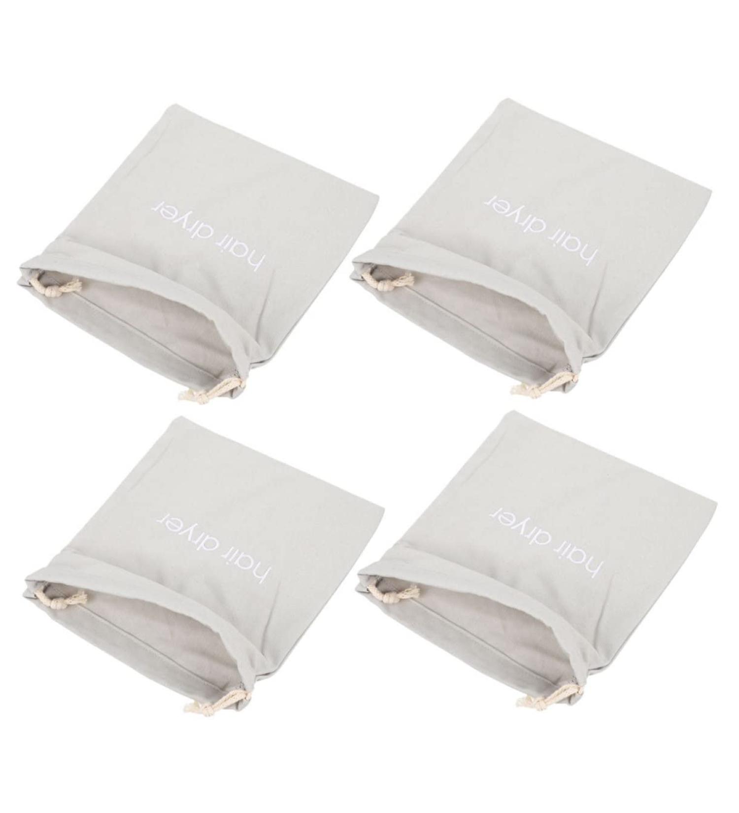 NOLITOY 8 Pcs Hair Dryer Storage Bag Anti-scratch Bags Storage Organizers Canvas Drawstring Bags Fabric - Buy Online on SooperMarket.com