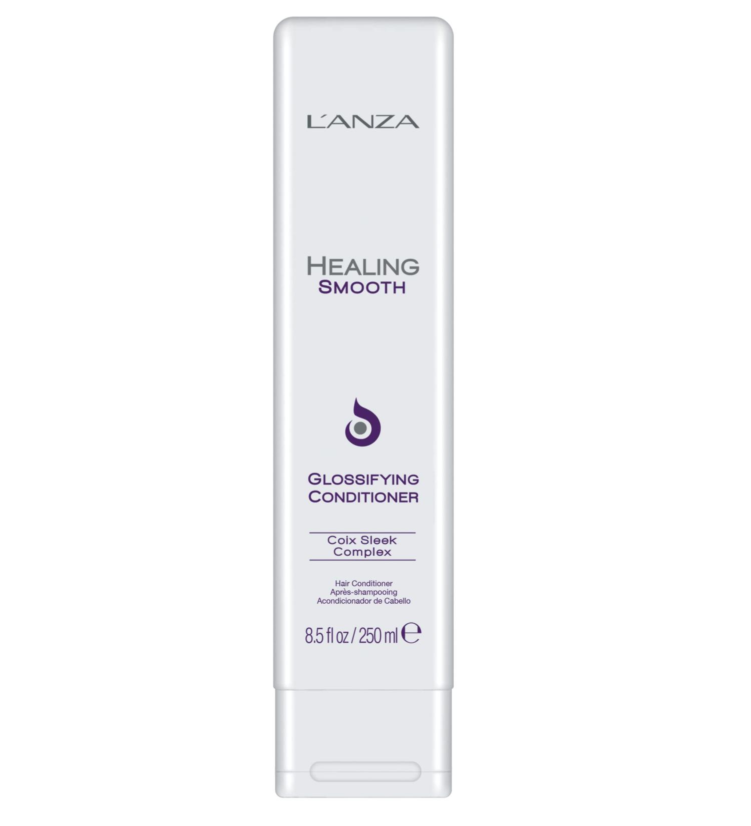 L'ANZA Healing Smooth Glossifying Conditioner - Nourishing, Repairing, Shine-Boosting Formula for Silky-Smooth, Frizz-Free Hair - 8.5 Fl Oz - Buy Online on SooperMarket.com