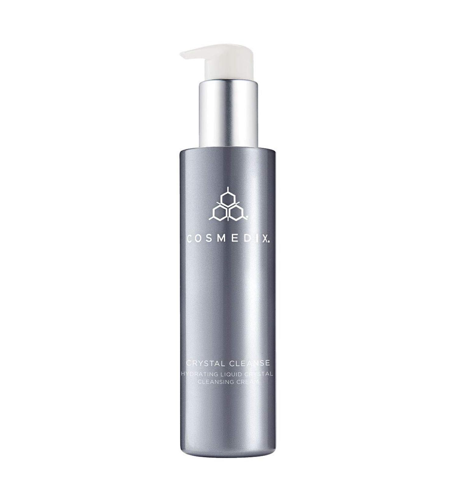 COSMEDIX Crystal Cleanse - Hydrating Liquid Crystal Cleansing Cream for All Skin Types | Remove Makeup & Impurities | Cruelty-Free & Gluten-Free - Buy Online on SooperMarket.com