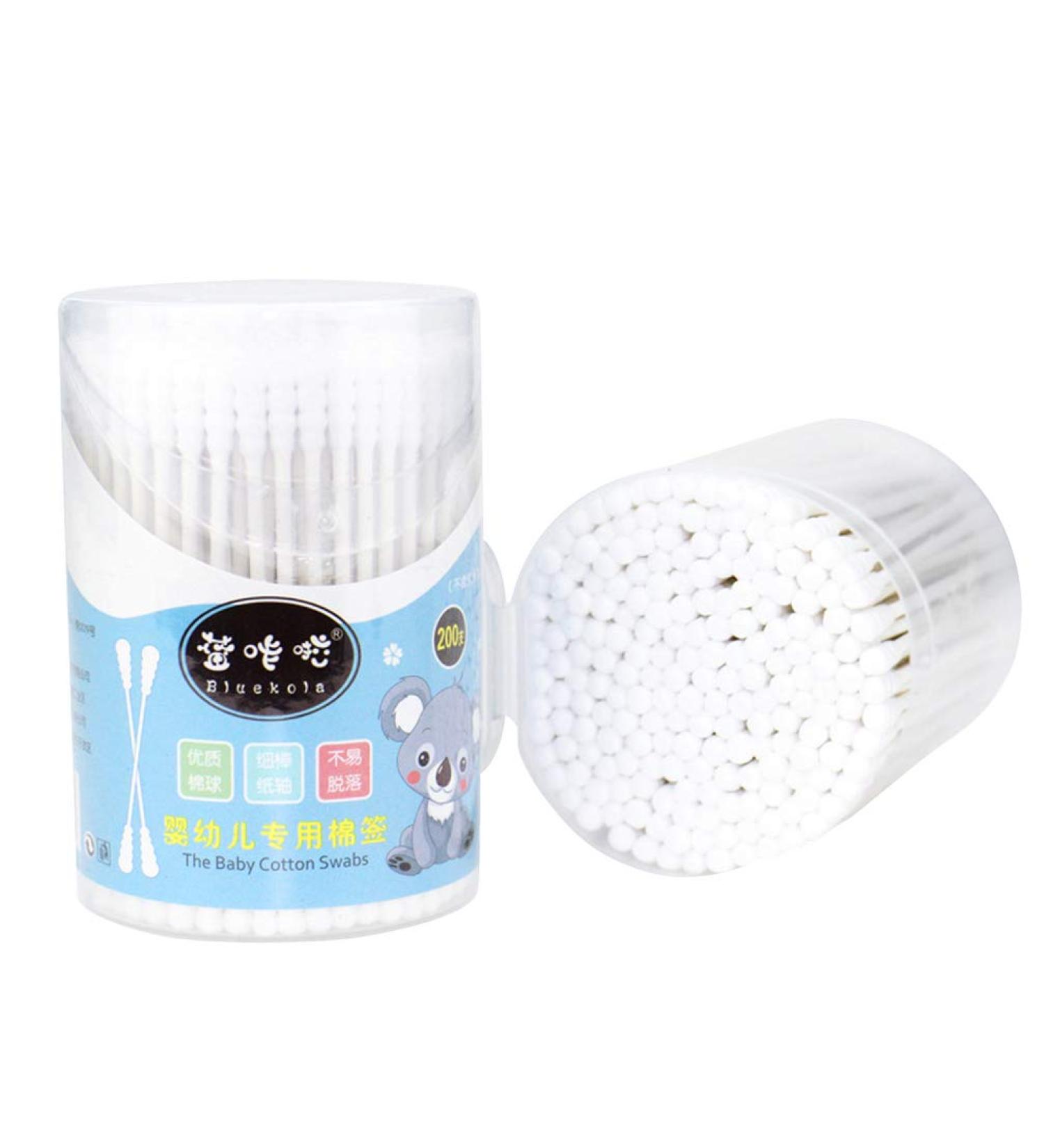 Buy Baby Wattest Bchen 400 - Safe Double Spiral Ear Cleaning Stumps for Children (200 in 1) - International Shipping Available - Buy Online on SooperMarket.com