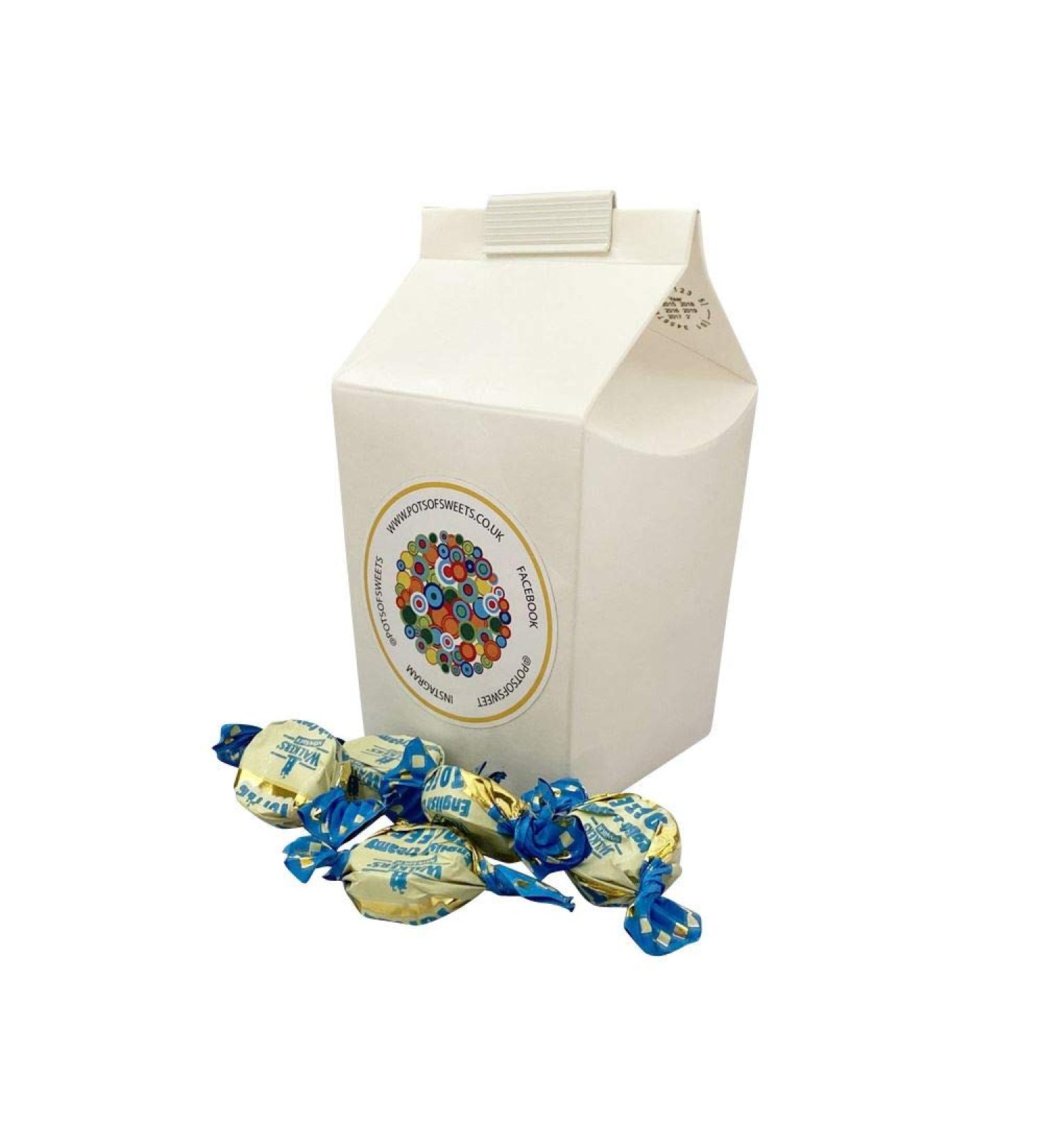 Personalized Customise with Your Own Message or Image 250g Carton of Walkers Individually Wrapped English Creamy Toffees Sweet - Buy Online on SooperMarket.com