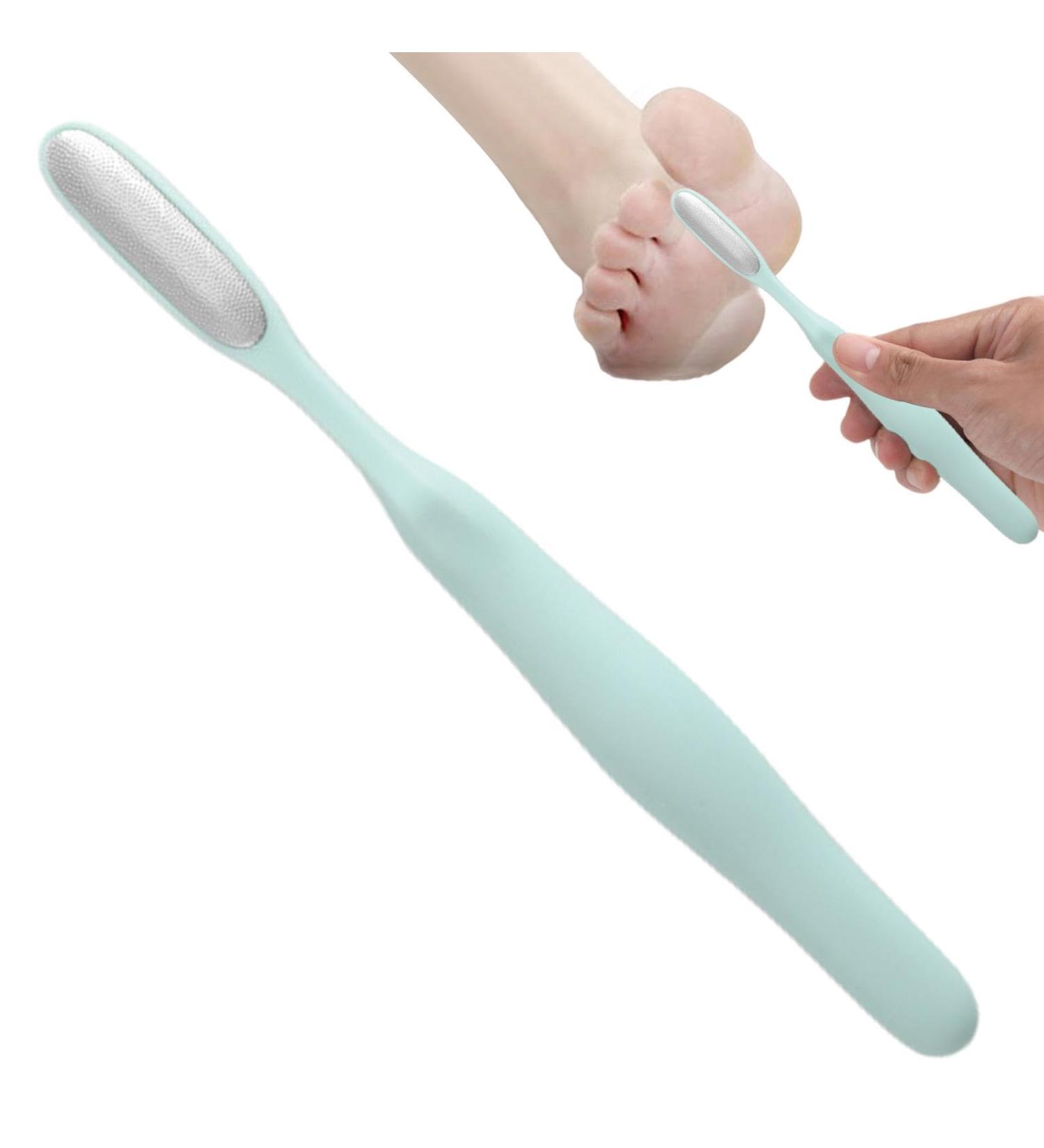 Pedicure Foot File | Toe Crevice Cleaning Brush Callus Remover Foot Scrubber Toe Crevice Cleaning Brush Foot Care Pedicure Tool Blue - Buy Online on SooperMarket.com