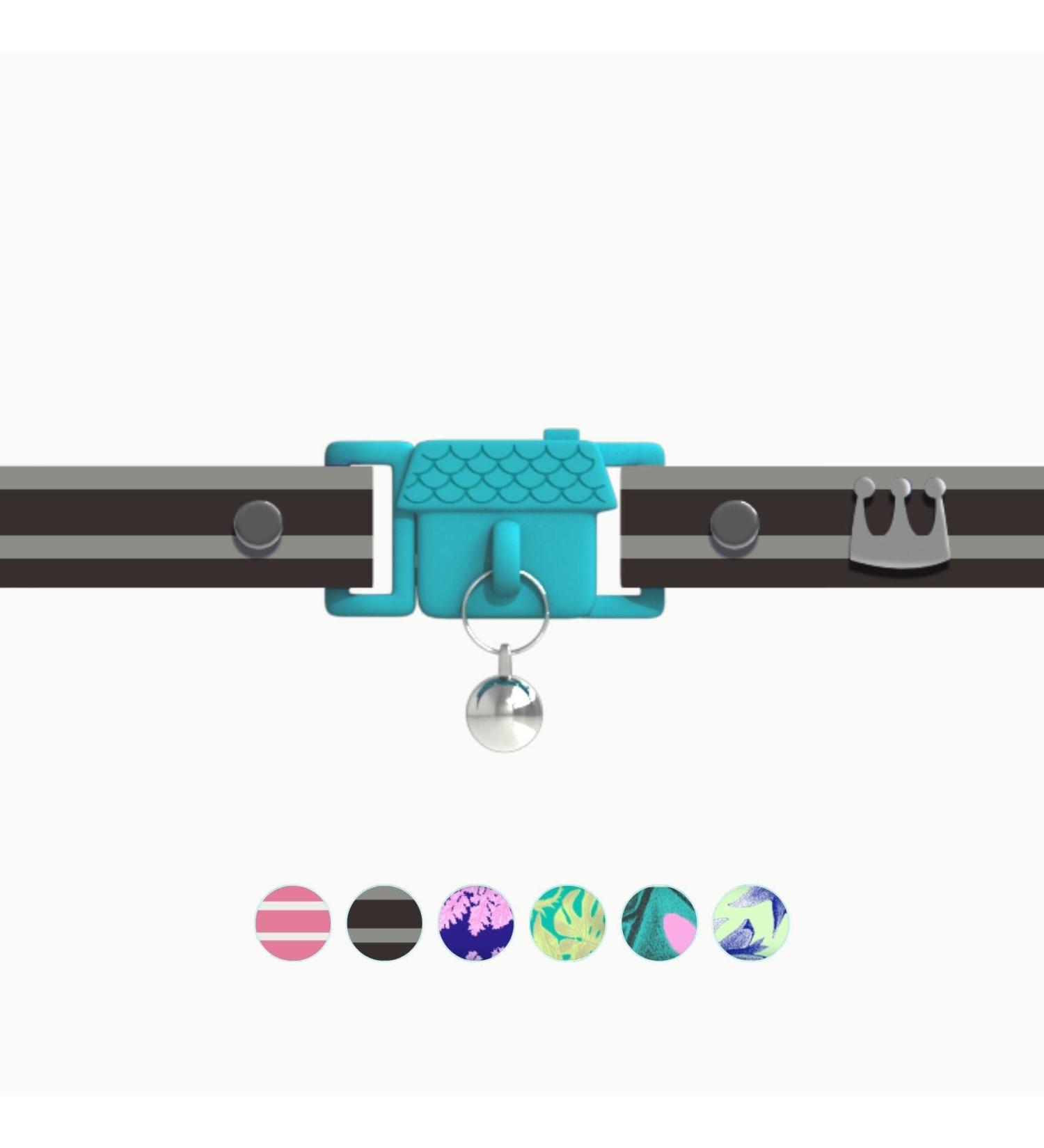 Kittyrama Cat & Kitten Neck Bands | As Seen in Vogue | Vet Approved Breakaway Hypoallergenic | Explore Stylish Havana & More - Buy Online on SooperMarket.com