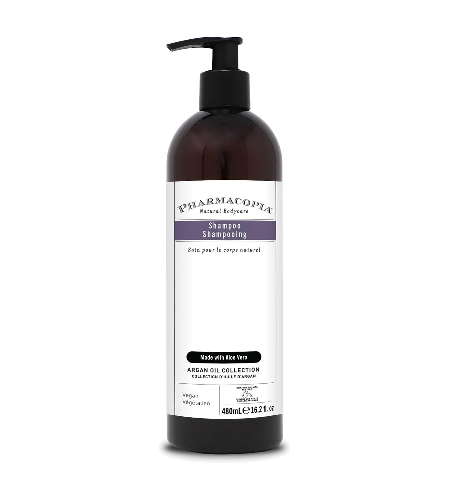 Pharmacopia Hotel Argan Oil Shampoo 16.2 oz - Vegan & Cruelty-Free Aromatherapy Hair Care - Buy Online on SooperMarket.com