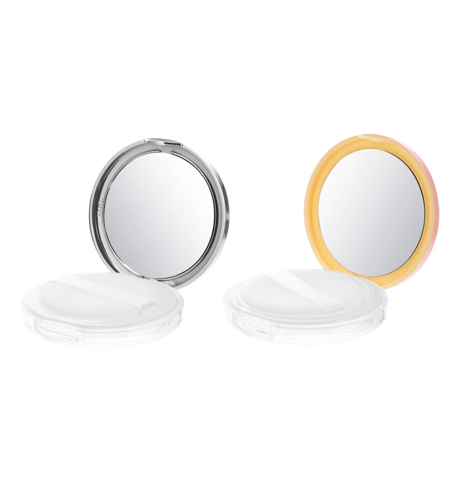 PLAFOPE 2pcs Powder Box Empty Box Portable Makeup Organizer Loose Powder Compact Flour Containers Bottle As - Buy Online on SooperMarket.com