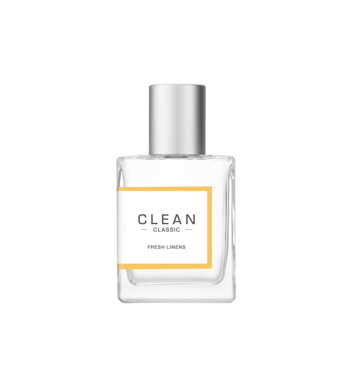 CLEAN CLASSIC Eau de Parfum Light Casual Perfume Layerable Spray Fragrance Formulated with Vegan Phthalate-Free & Paraben-Free Ingredients 1 Fl Oz (Pack of 1) Fresh Linens - Buy Online on SooperMarket.com