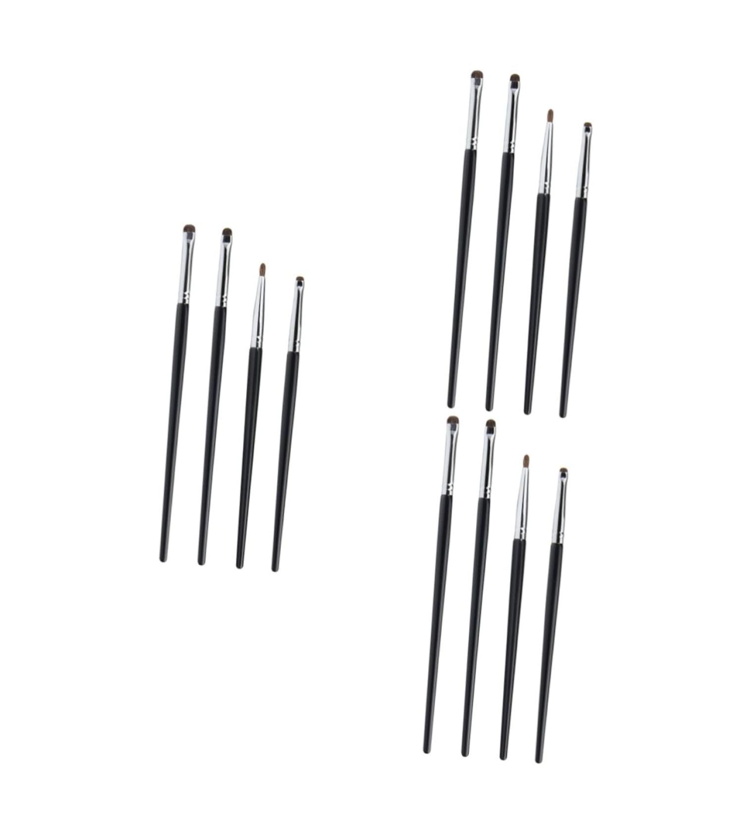 Baluue 12 Pcs Eye Precision Brush Makeup Brush for Women Eyeliner Brush for Women 16.90X0.40X0.40CMx3pcs Blackx3pcs - Buy Online on SooperMarket.com