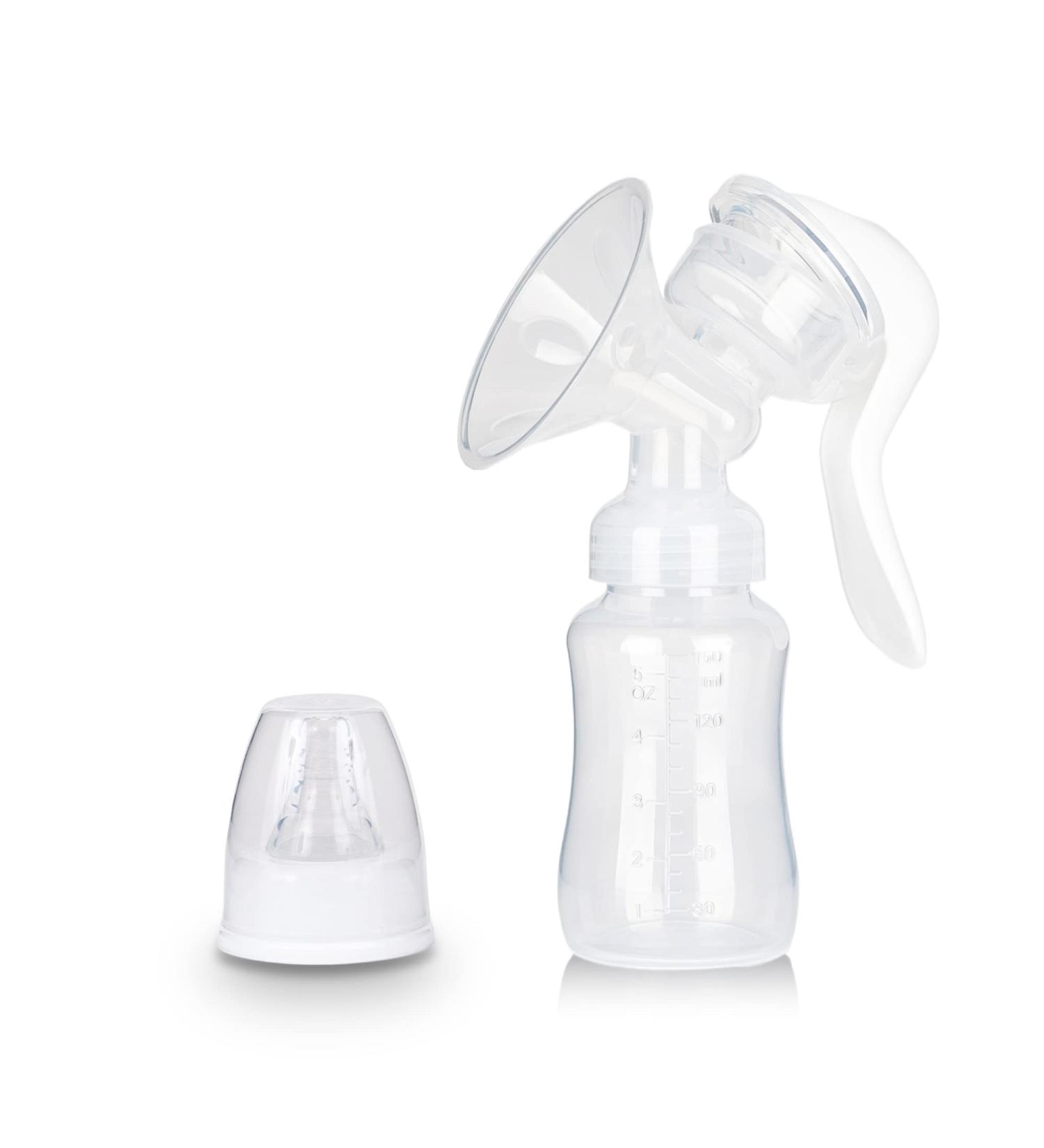Kidoo Manual Milk Pump - Portable Ultra-Quiet & Fast | Comfortable Pumping at Home & On-the-Go - Buy Online on SooperMarket.com