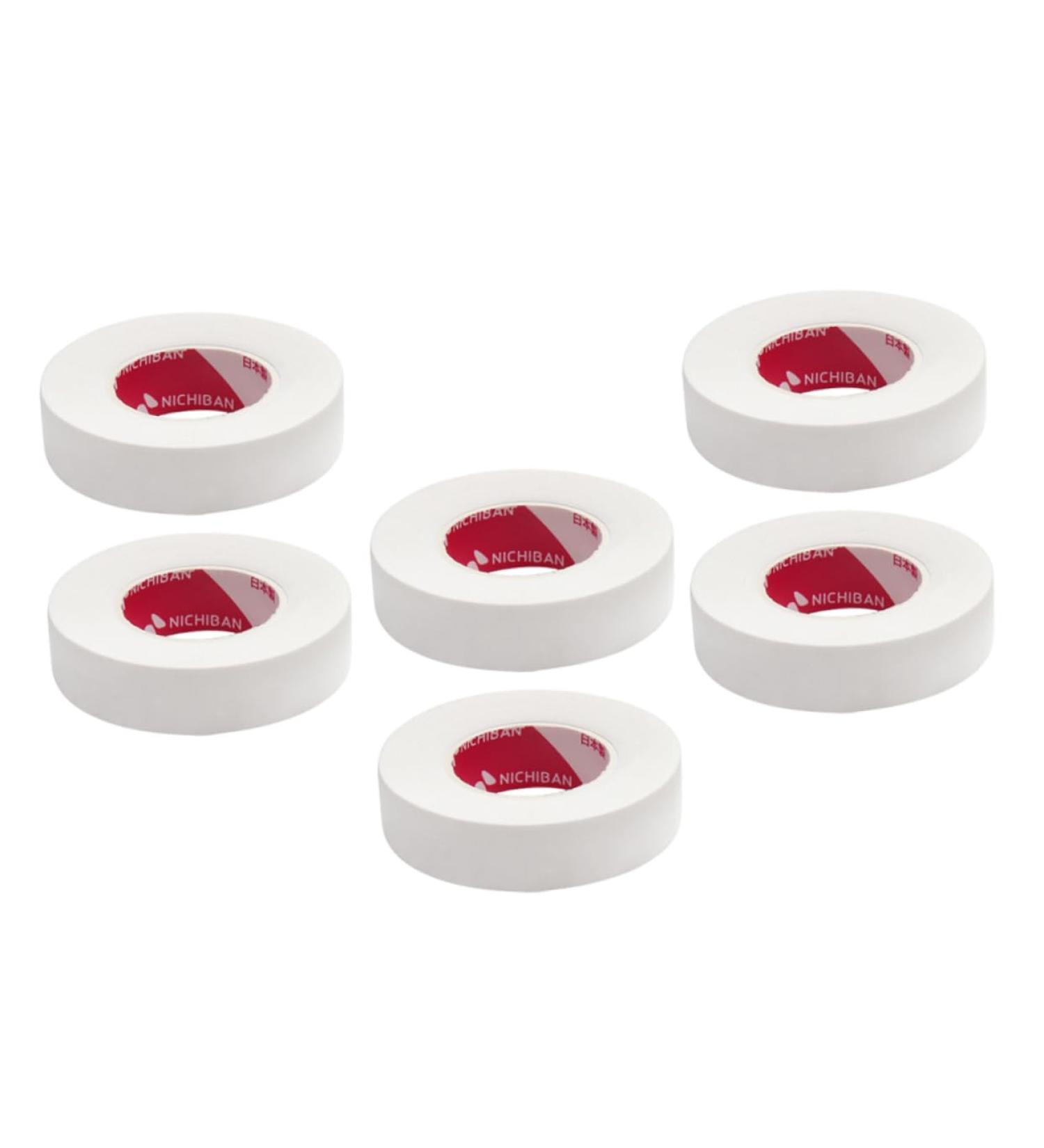 Didiseaon Eyelash Tape - 6 Rolls of Breathable Foam Grip Lash Pads | Esthetician Supplies Microporous White Adhesive for Beauty Professionals - Buy Online on SooperMarket.com