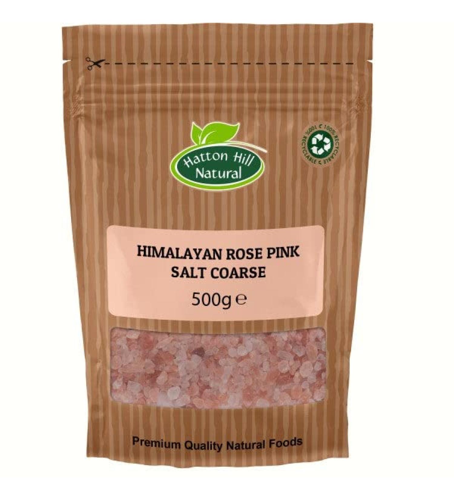 Himalayan Rose Pink Coarse Salt 500g by Hatton Hill