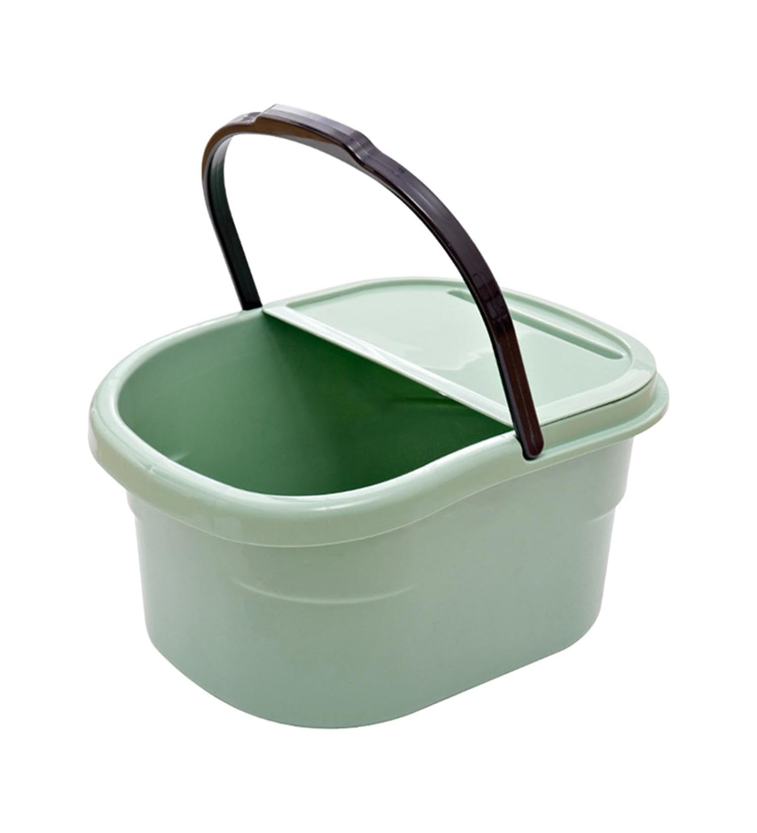 Folpus Foot Soaking Bath Basin Foot Bath Soak Tub Foot Bath Bucket Foot Bath SPA Soak Tub for Camping Green - Buy Online on SooperMarket.com