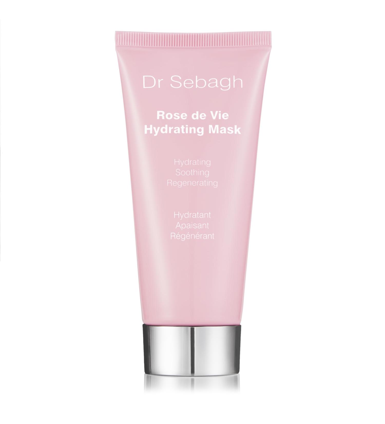 Dr Sebagh Rose de Vie Hydrating Face Mask - Jet Lag & Overnight Moisturizer for Glowing Skin - Hydrating Mask for Beautiful Radiant Skin (3.38 fl. Oz.) - Shop Internationally - Buy Online on SooperMarket.com