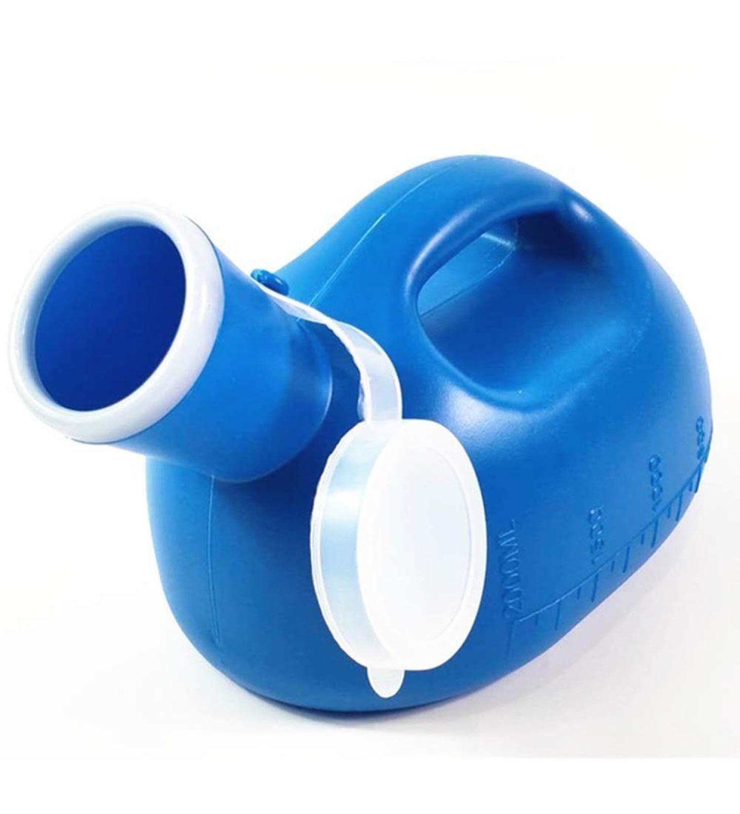 Mobile Toilet Potty Pee Urine Bottle Urinal Portable Male with Sealing Cover Odor Resistant and Leak Proof - Buy Online on SooperMarket.com