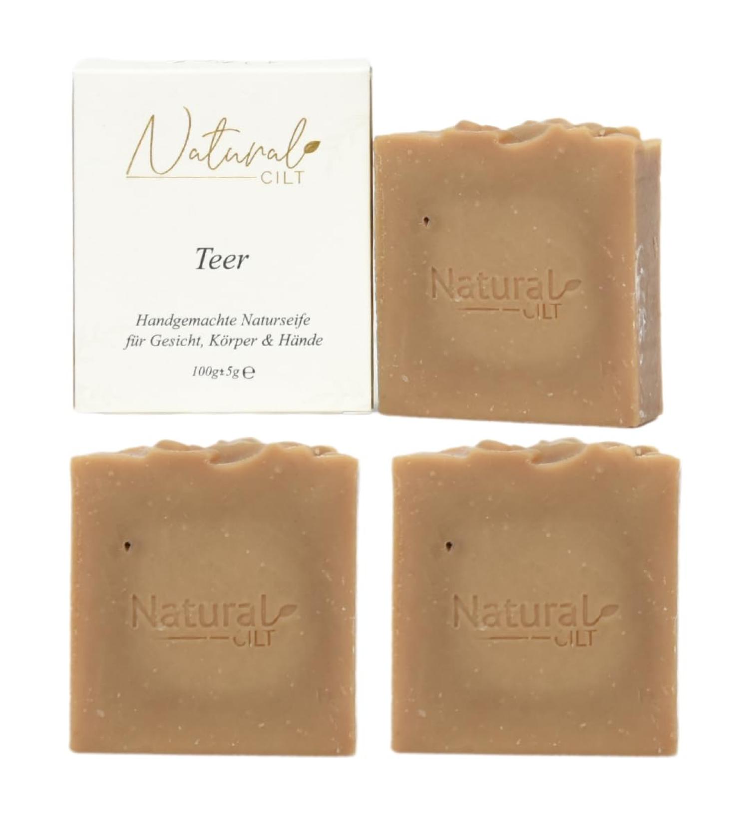 3x Natural Cilt Juniper Soap - 100% Handmade Soap for All Skin Types - Certified Natural Ingredients - Eco-Friendly Shower Gel - Perfect Gift (3 Pack) - Buy Online on SooperMarket.com