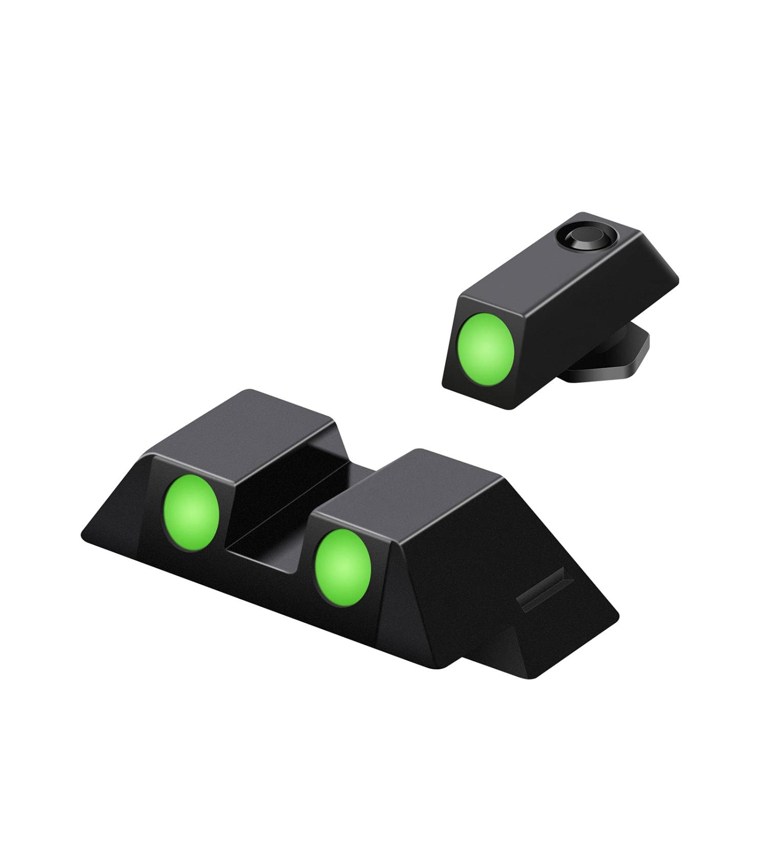 Feyachi NS16 Glow in the Dark Night Sights for Glock Pistols - No Tritium - Buy Online on SooperMarket.com