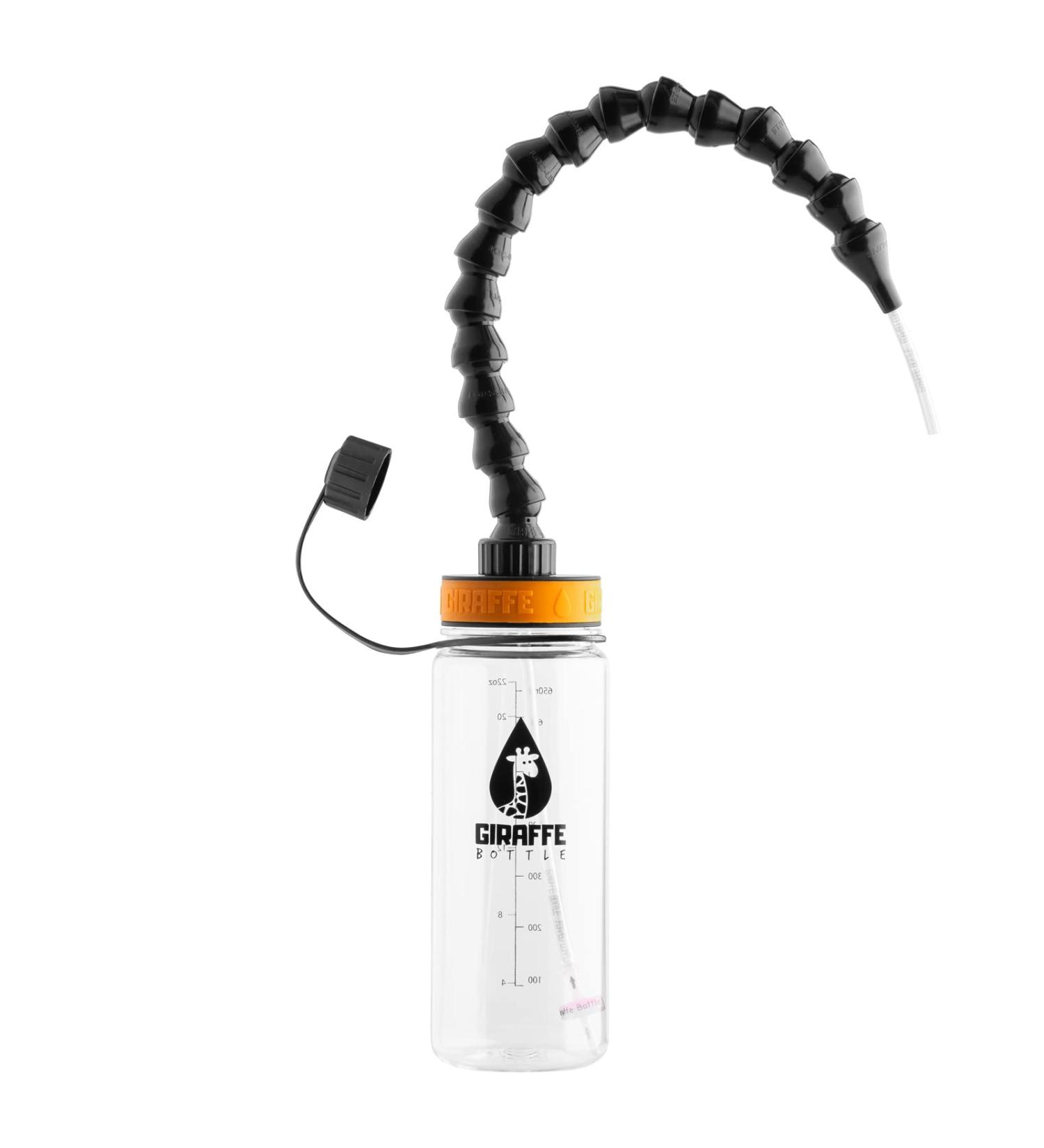 Giraffe Bottle Tower Hands-Free Drinking System | Clear Tritan Bottle 15 Inch | Pack of 1 - Buy Online on SooperMarket.com