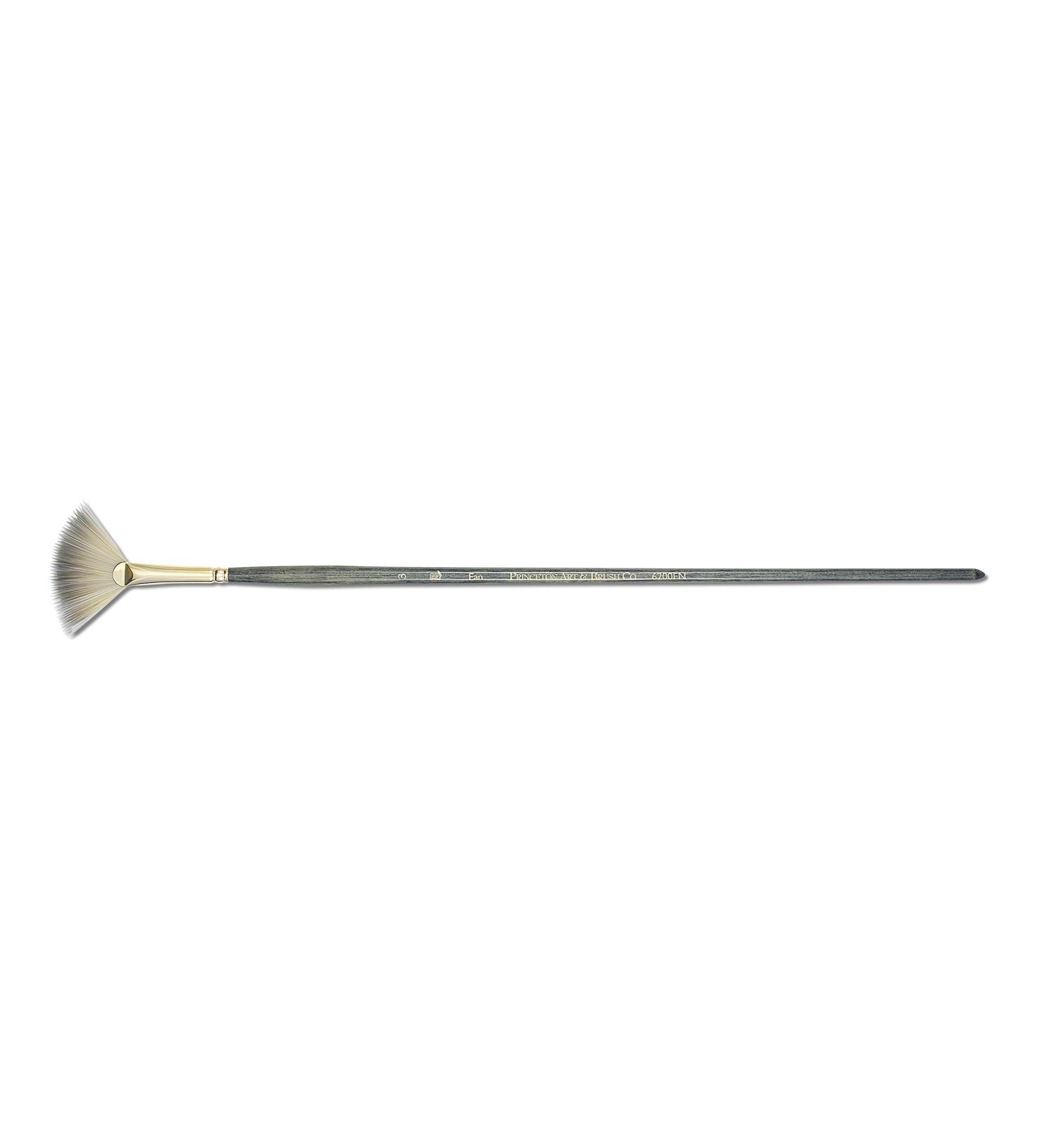 Princeton Best Synthetic Bristle Acrylic and Oil Brush Fan 3 (6200FN-3)