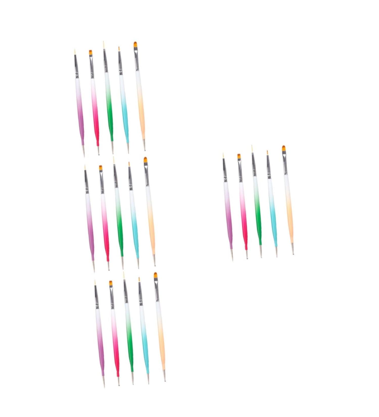 minkissy 4 Sets Nail Pen Carved Aluminum Painting Pen - Buy Online on SooperMarket.com