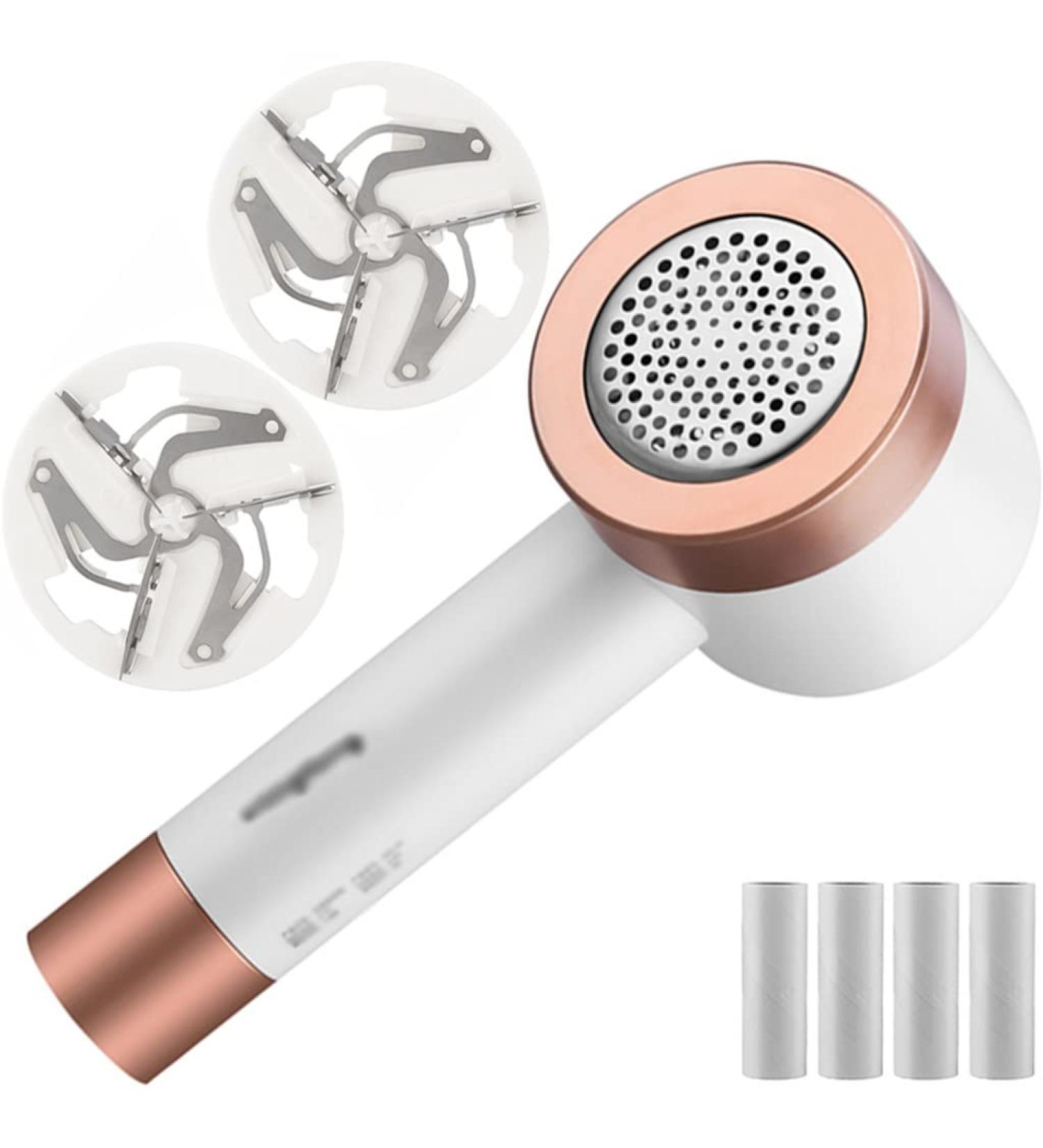 Premium Electric Lint Remover - Portable Fabric Shaver for Clothes Sweaters & Curtains | Rechargeable Pill Remover - Fast International Shipping - Buy Online on SooperMarket.com