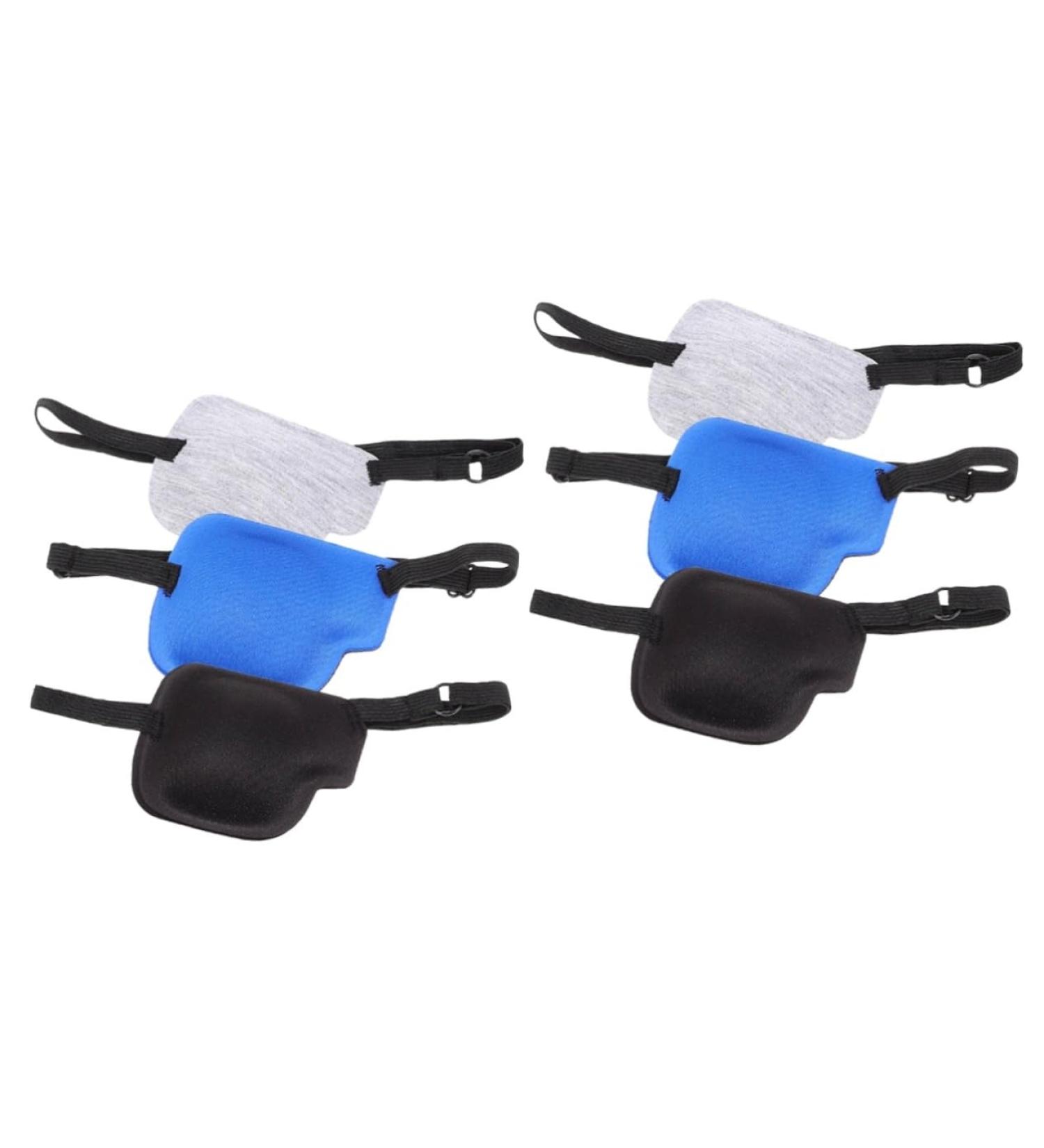 PLAFOPE 6 Pcs Single Eye Mask Eye Patch Adjustable Eye Cover Eye Masks Eye Bandages Patches Polyester - Buy Online on SooperMarket.com