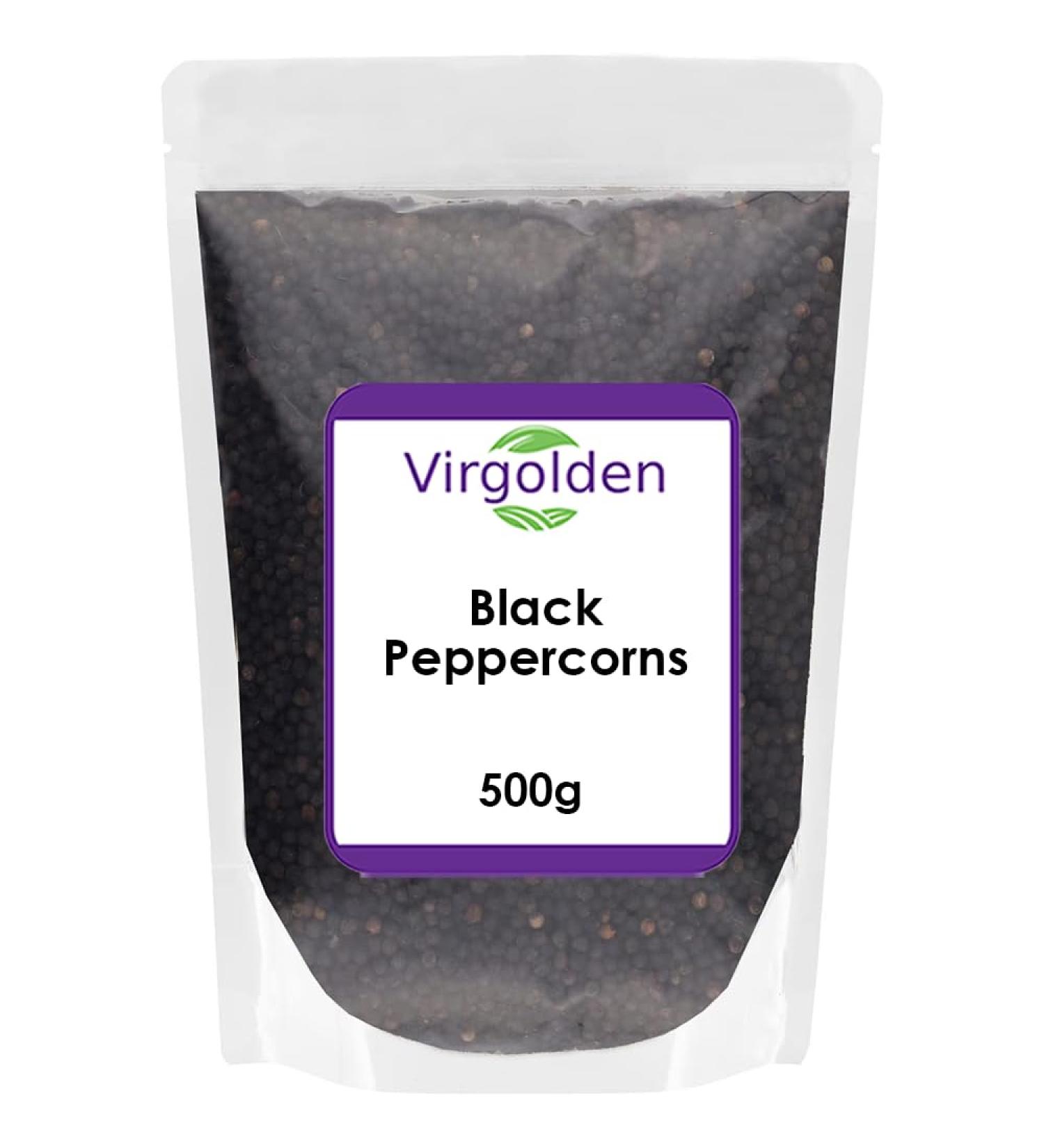 Black Peppercorns 500g by Virgolden