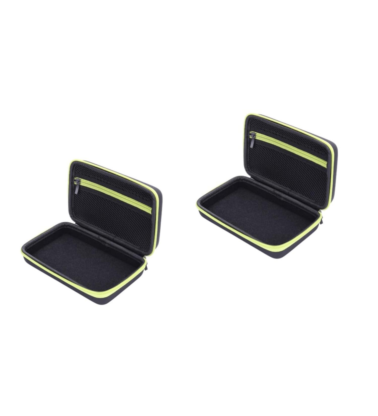 Beavorty 2-Box Razor Holder Case - Eva Zipper Container for Razors - Green - International Shipping Available - Buy Online on SooperMarket.com