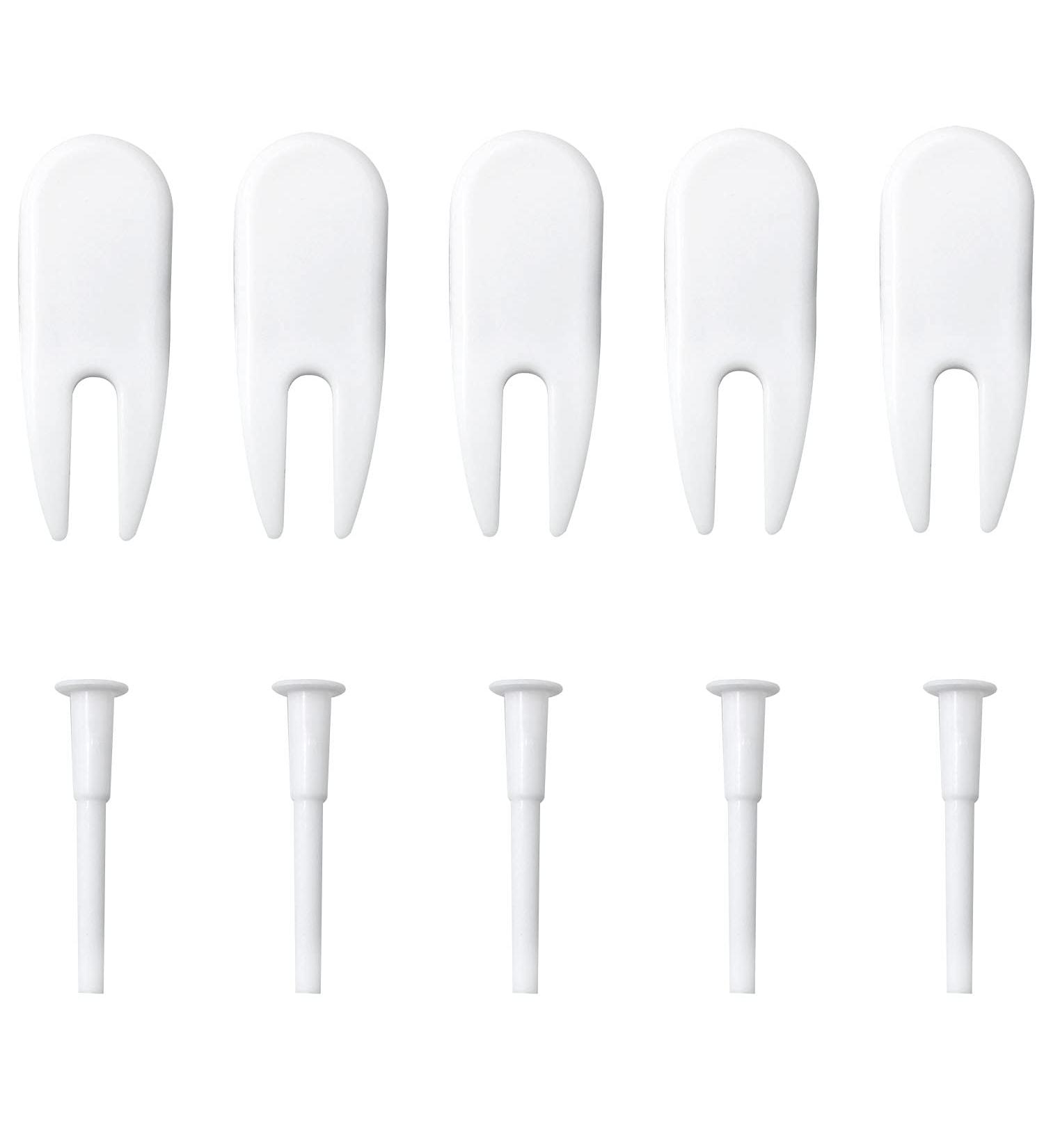 5Pcs Air Stopper Plug Pin Set for Fitness Exercise Ball - Replacement Kit for Yoga Ball, Inflatable Bed, Pool - Essential Fitness Equipment Accessory - Buy Online on SooperMarket.com