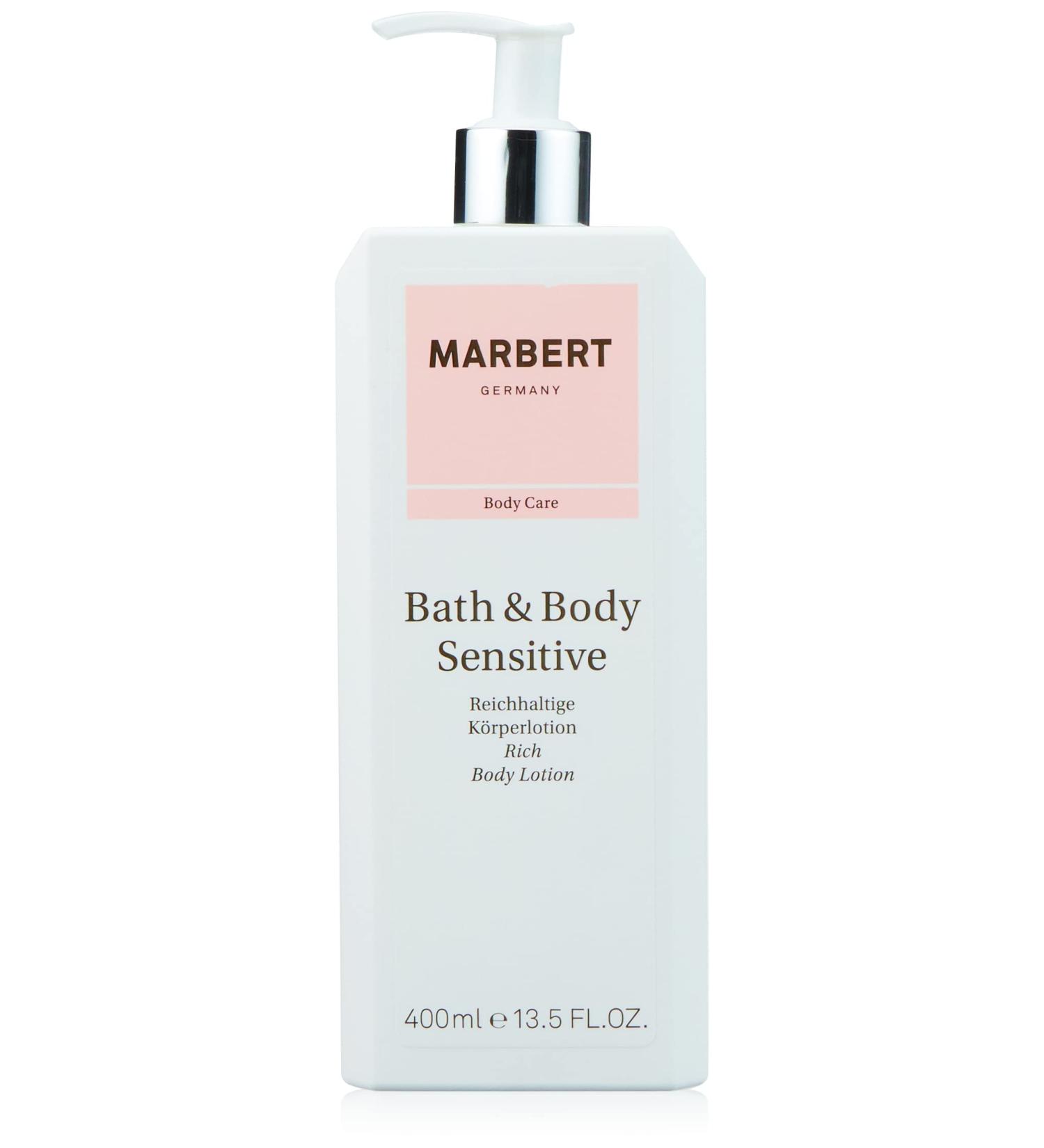 Marbert Women's Body Care: Sensitive Rich Body Lotion 400ml - Bath & Body Essentials - Buy Online on SooperMarket.com