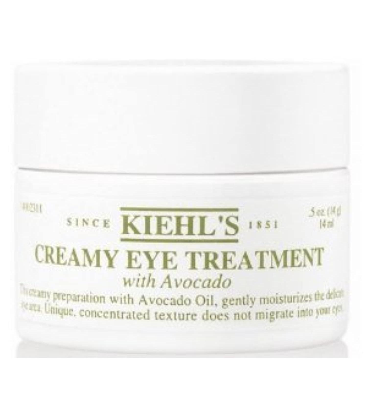 Kiehl's Creamy Eye Treatment with Avocado 0.5oz - Hydrating Eye Cream | 15ml - Buy Online on SooperMarket.com