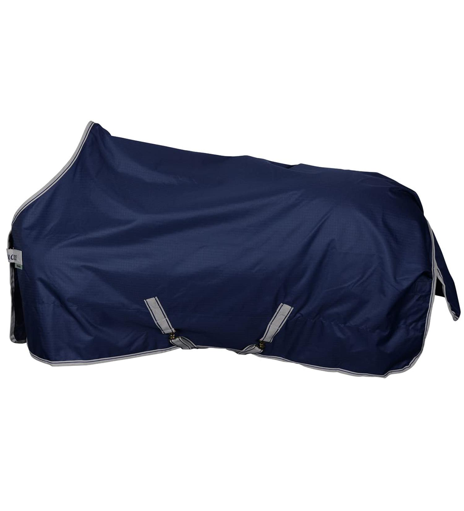 Bucas Freedom Turnout 125 Horse Blanket - Light Navy/Silver - International Shipping Available - Buy Online on SooperMarket.com
