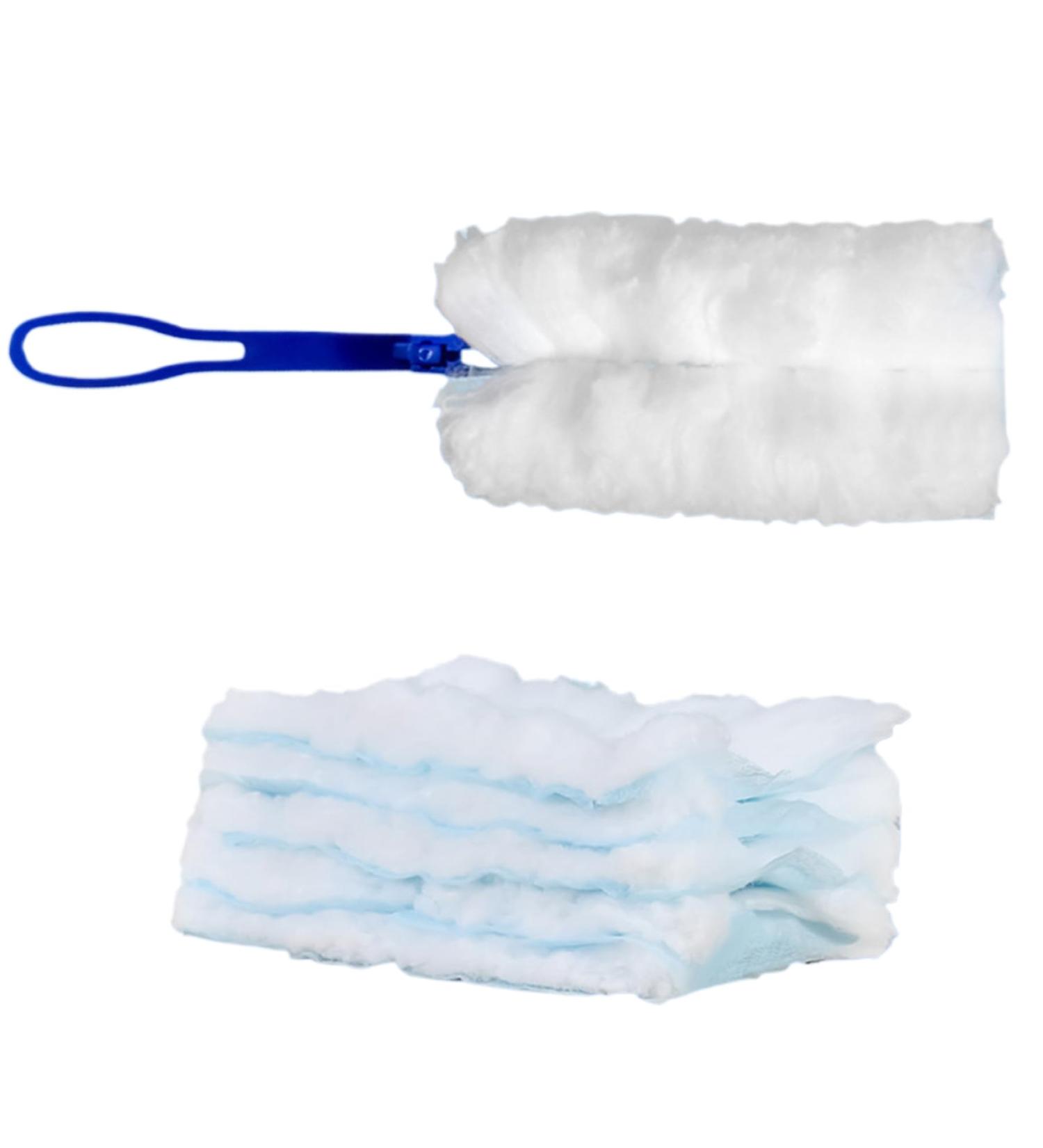 30Pcs Duster Refills with 1 Short Handle Disposable Cobweb Duster Heads Static Dust Removal Dusting Tools Hand Dusters for Cleaning Furniture Blinds Ceiling Fans Dusters for Cleaning Cobweb - Buy Online on SooperMarket.com