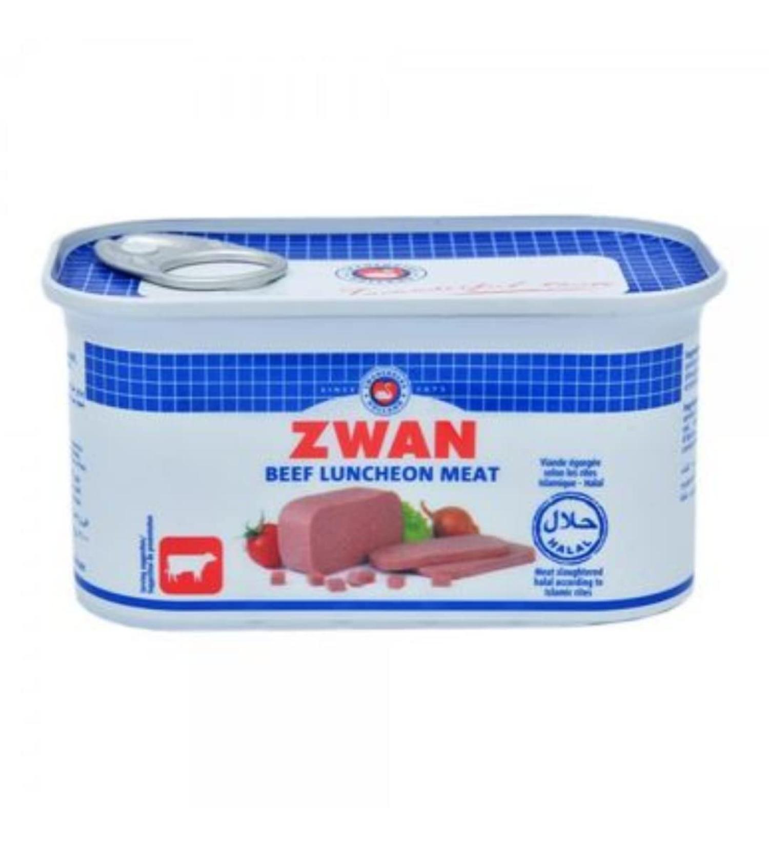 2 x Zwan Beef Luncheon Meat Halal 12 x 200g
