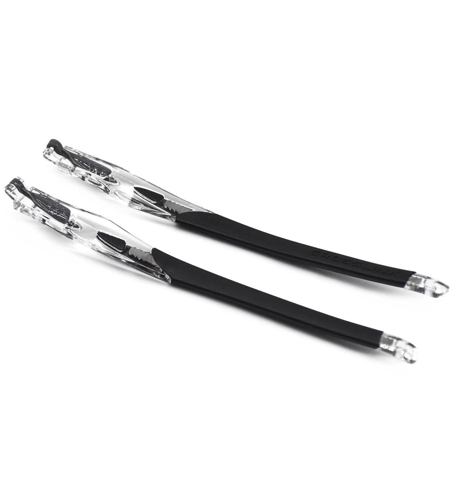 SOODASE Rubber Transparent Replacement Frame Legs for Oakley Crosslink Sweep/Switch Glasses - Black | International Shipping - Buy Online on SooperMarket.com