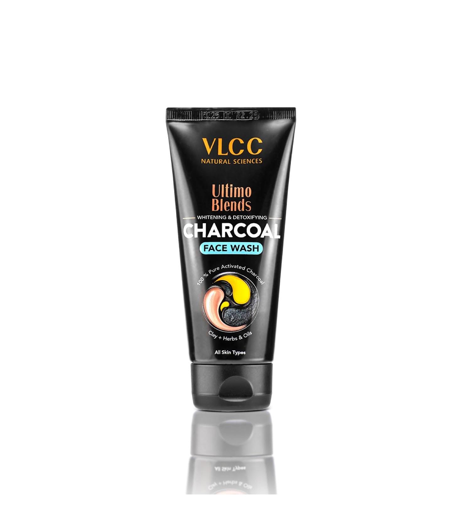 Buy VLCC Ultimo Blends Charcoal Face Wash - 100 ml | Best International Shipping - Buy Online on SooperMarket.com