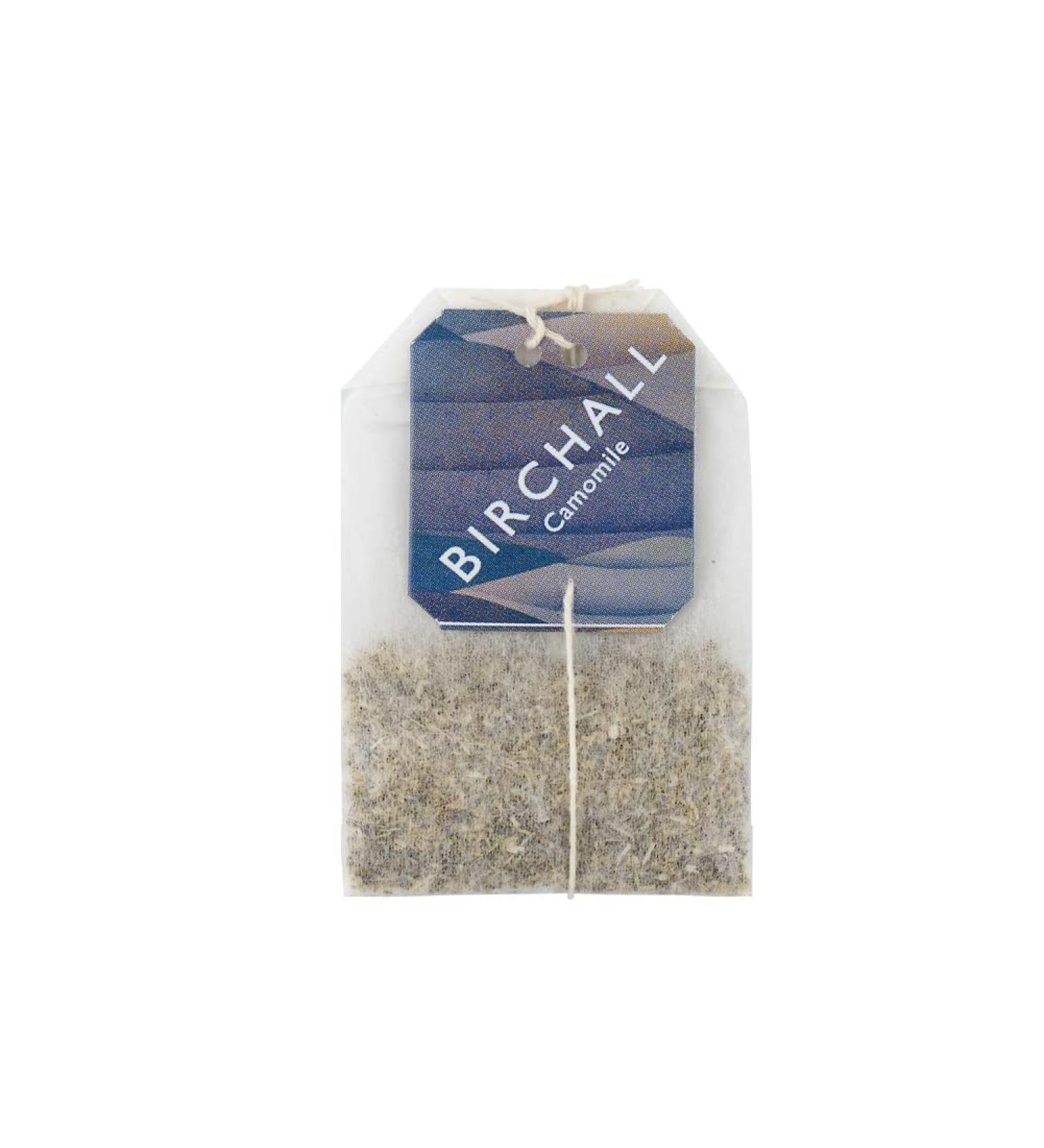Birchall Tea Bags Camomile Tea Gift Set Experience the Soothing & Delicate Flavors of Camomile - A Perfectly Fragrant Herbal Tea 6 Boxes of 25 Enveloped Plant-Based Tea Bags - Buy Online on SooperMarket.com