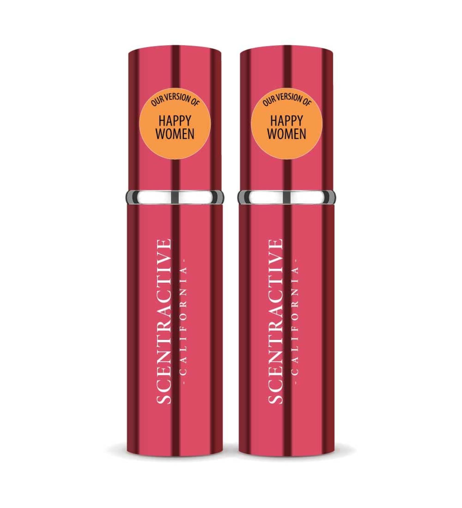 CA Perfume Impression of Clinic Happy Women For Women Replica Version Fragrance Dupes Concentrated Long Lasting Eau de Parfum Spray Refillable Atomizer Bottle 0.17 Fl Oz/5ml-X2 CLINIC HAPPY WOMEN IMPRESSION 0.34 Fl Oz (Pack of 1) - Buy Online on SooperMarket.com