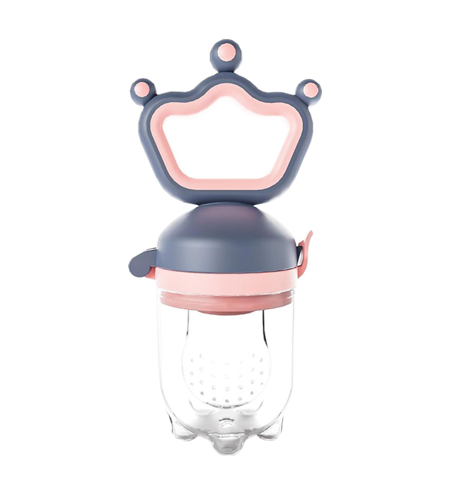 Buy Neamou Blue Baby Fruit Feed Pacifier | Silicone Food Feeder & Teething Toy for Babies - Buy Online on SooperMarket.com
