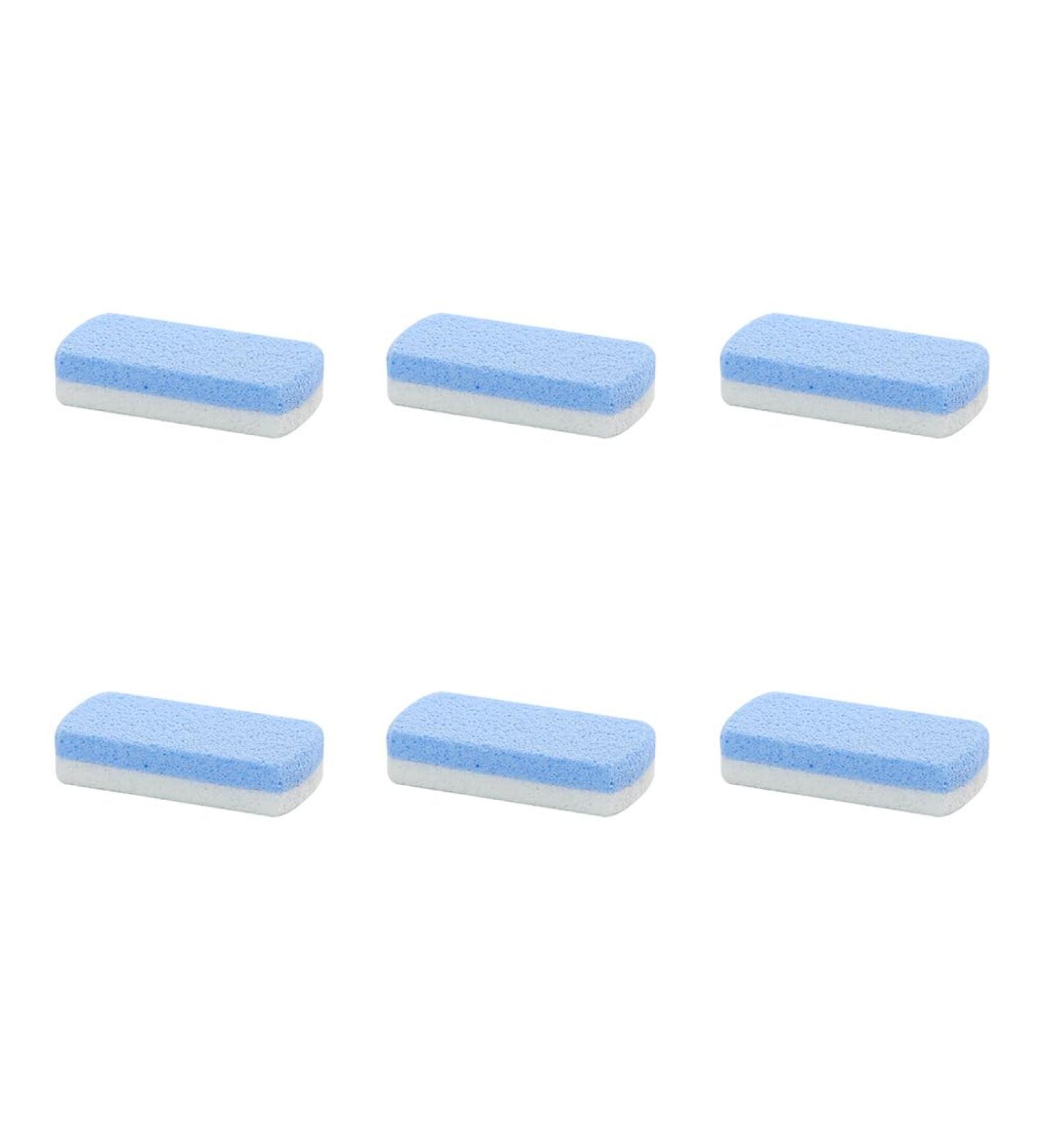 kawehiop 6piece Non-Toxic and Odorless Foot Pumice Stone for Smooth Line and Round Edge Wide Application Pedicure Foot Cleaning Blue - Buy Online on SooperMarket.com