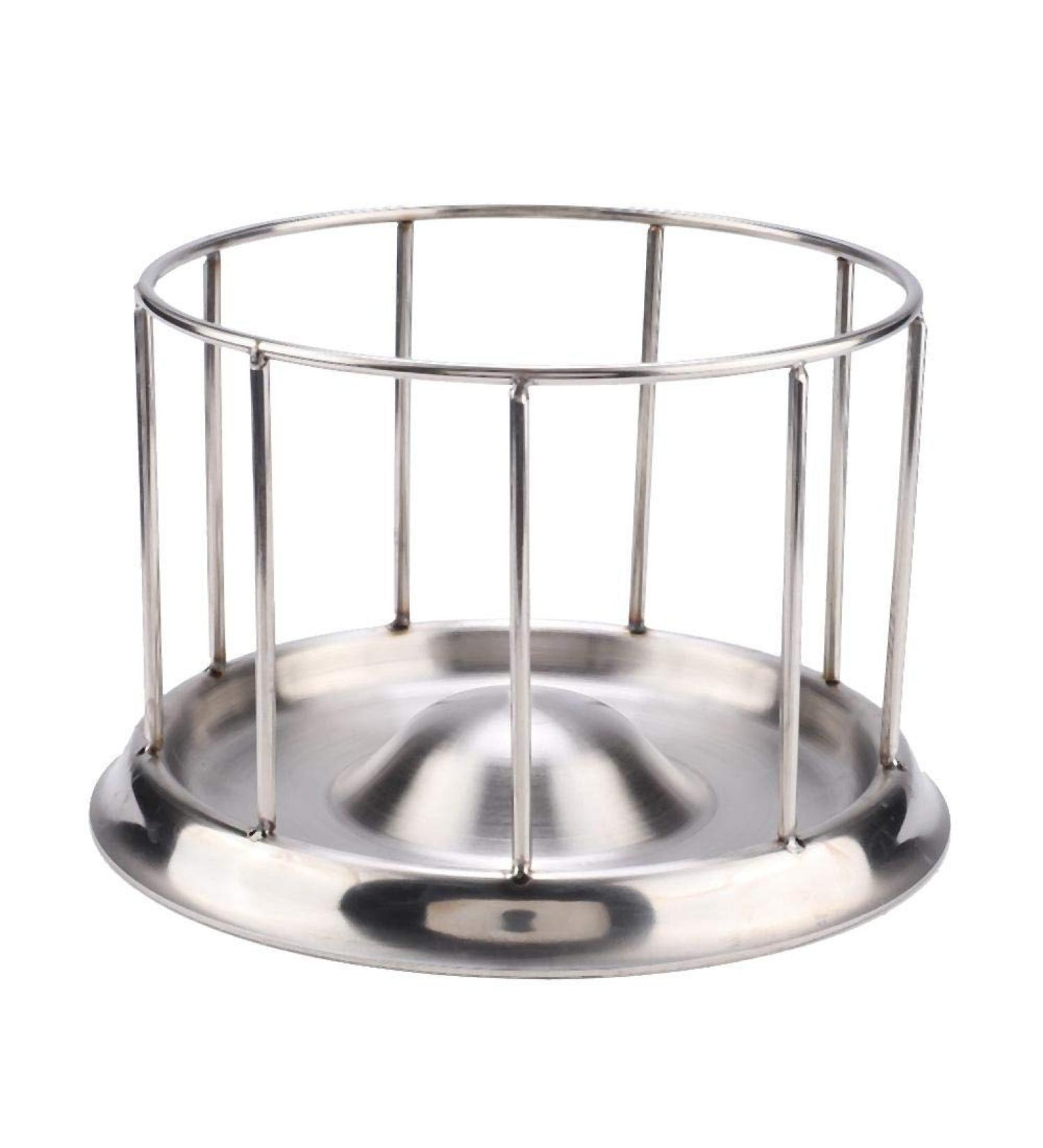 Stainless Steel Tortoise Feeder Food and Water Dish Feeding Bowl Turtle Food Dispenser(Big) - Buy Online on SooperMarket.com