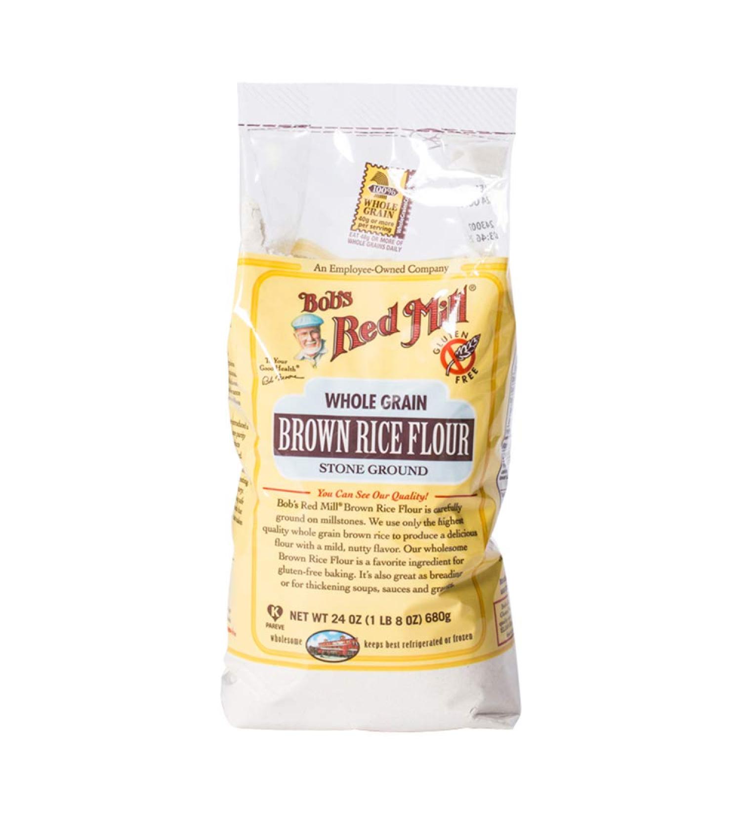 Bob's Red Mill Whole Grain Brown Rice Flour 1.5 lb - Gluten-Free Baking Essential - Buy Online on SooperMarket.com