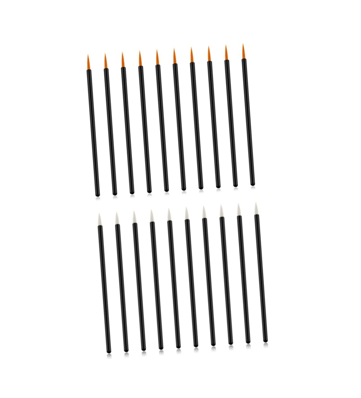 Shop Mipcase 100pcs Eyeliner Brush Kit - Cosmetic Brushes Lipstick & Eye Makeup Tools | Greek Goddess Headband & Disposable Eyeliner Wands - Buy Online on SooperMarket.com