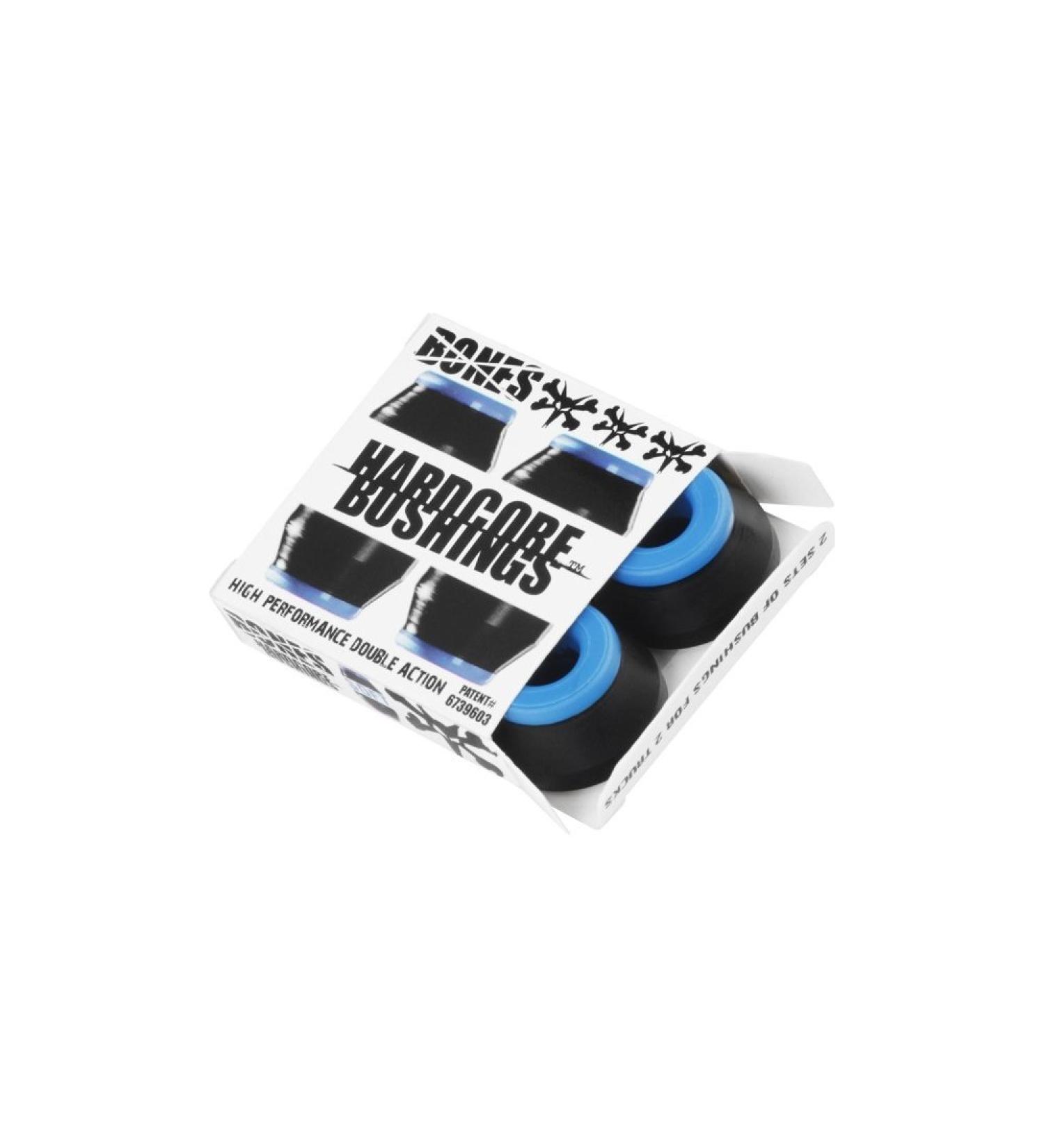 Bones Hardcore Soft Bushings (2 Truck Set) - Black 81a - Buy Online on SooperMarket.com