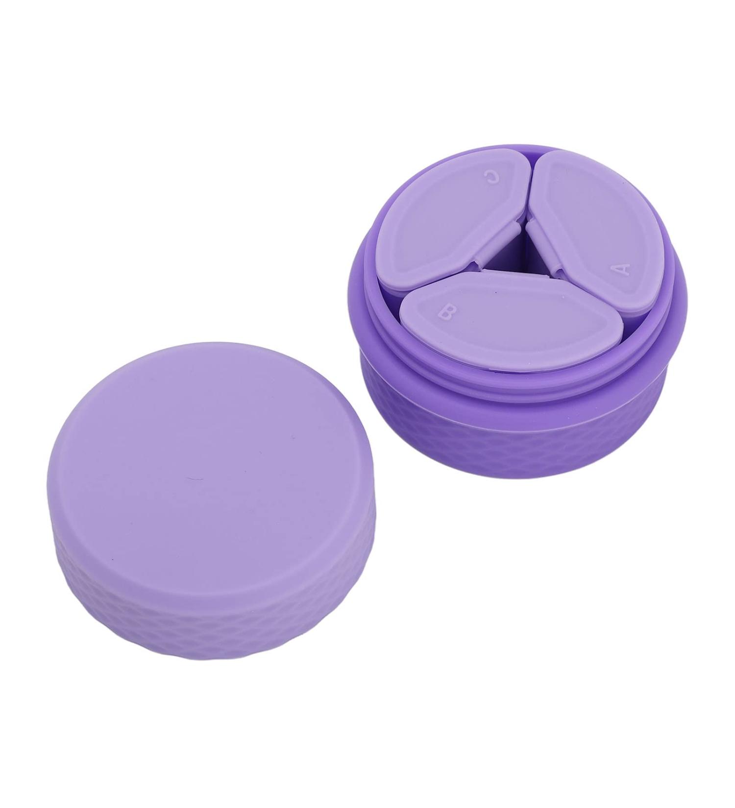 Verdant Touch Empty Silicone Cream Jar Silicone Cream Jars Travel Makeup Containers Set 3 Dispensers Refillable Empty Cream Jars with ed Lids and Spoon Portable Pink for Travel - Buy Online on SooperMarket.com