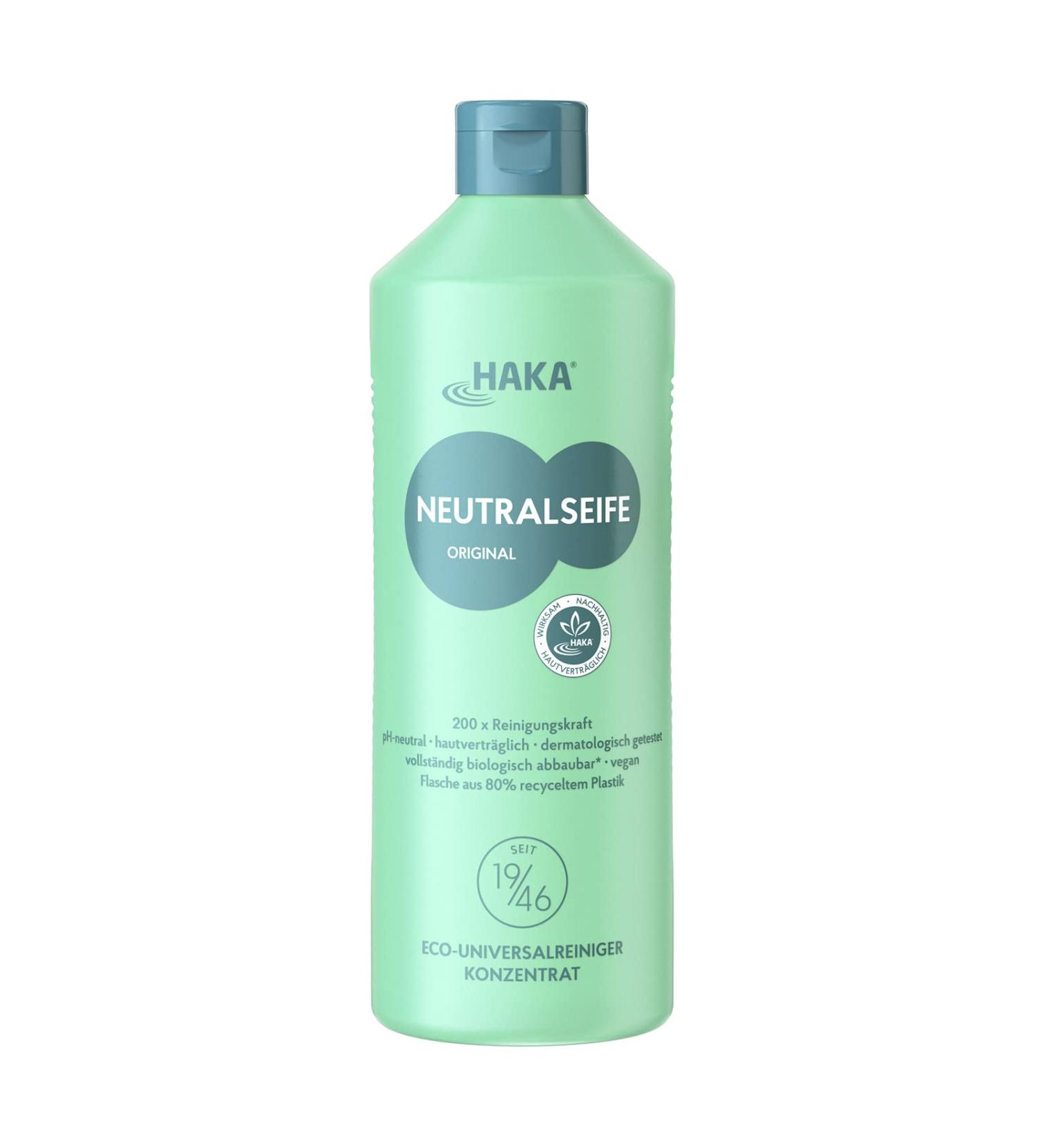 HAKA Neutral Soap - All-Purpose Cleaner | 200 Applications | pH-Neutral | Citrus Scent | 1 kg Pack - Long-Lasting & Eco-Friendly - Buy Online on SooperMarket.com